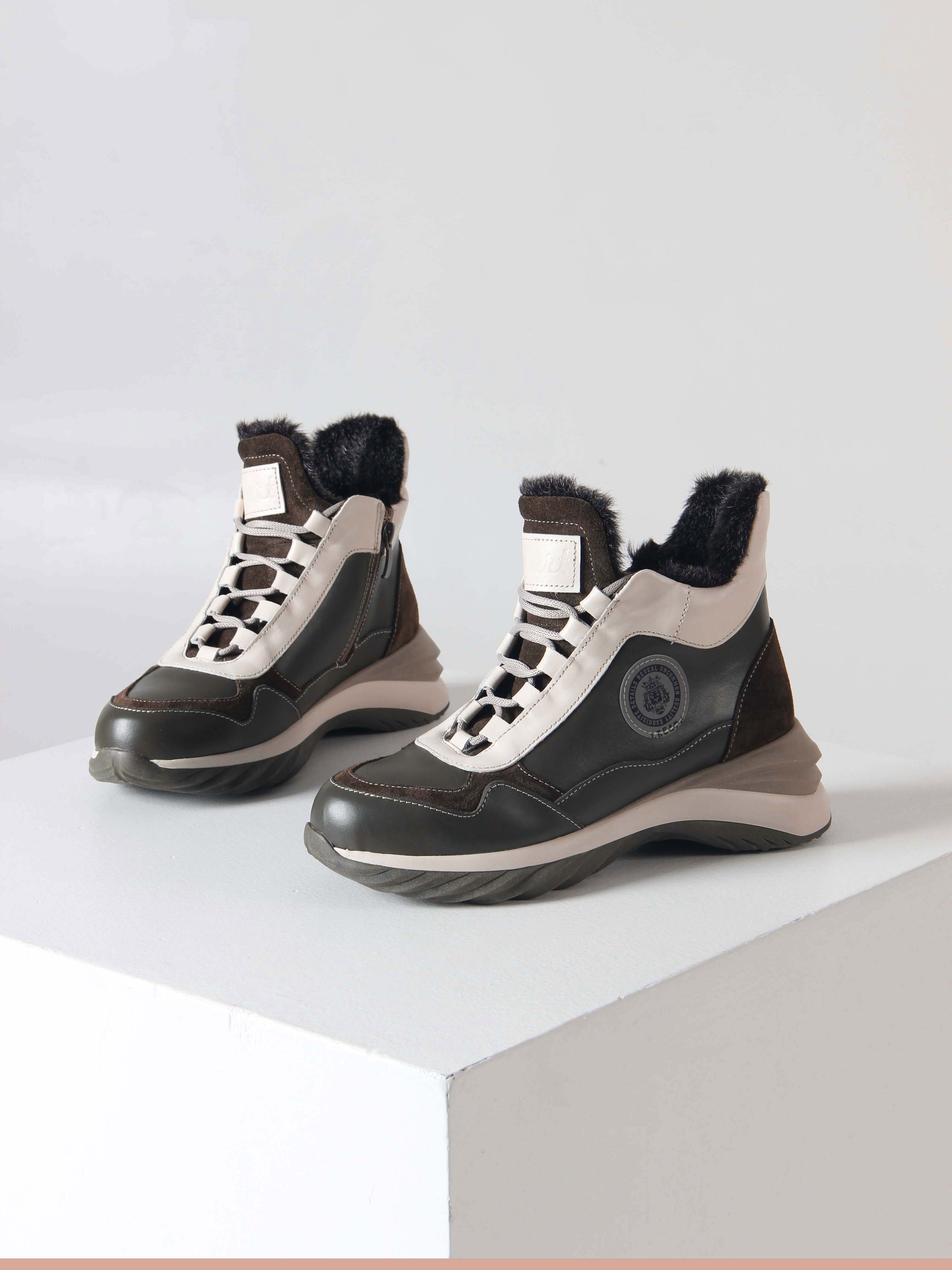 картинка Ботинки ED'ART 350.uno2'gr. хаки бежевый от интернет магазина