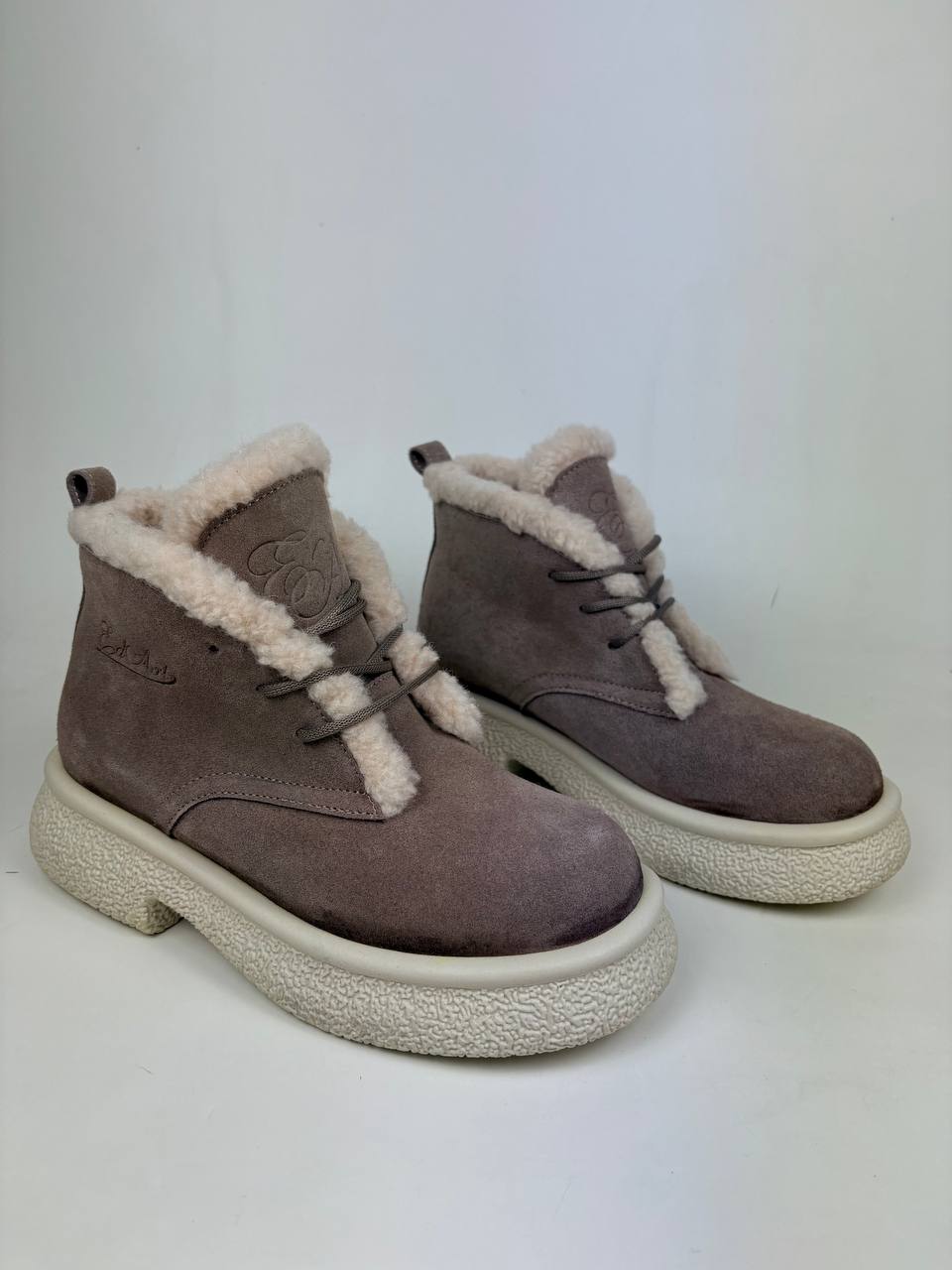 картинка Ботинки ED'ART 308.агата'w. капучино замша уценка от интернет магазина