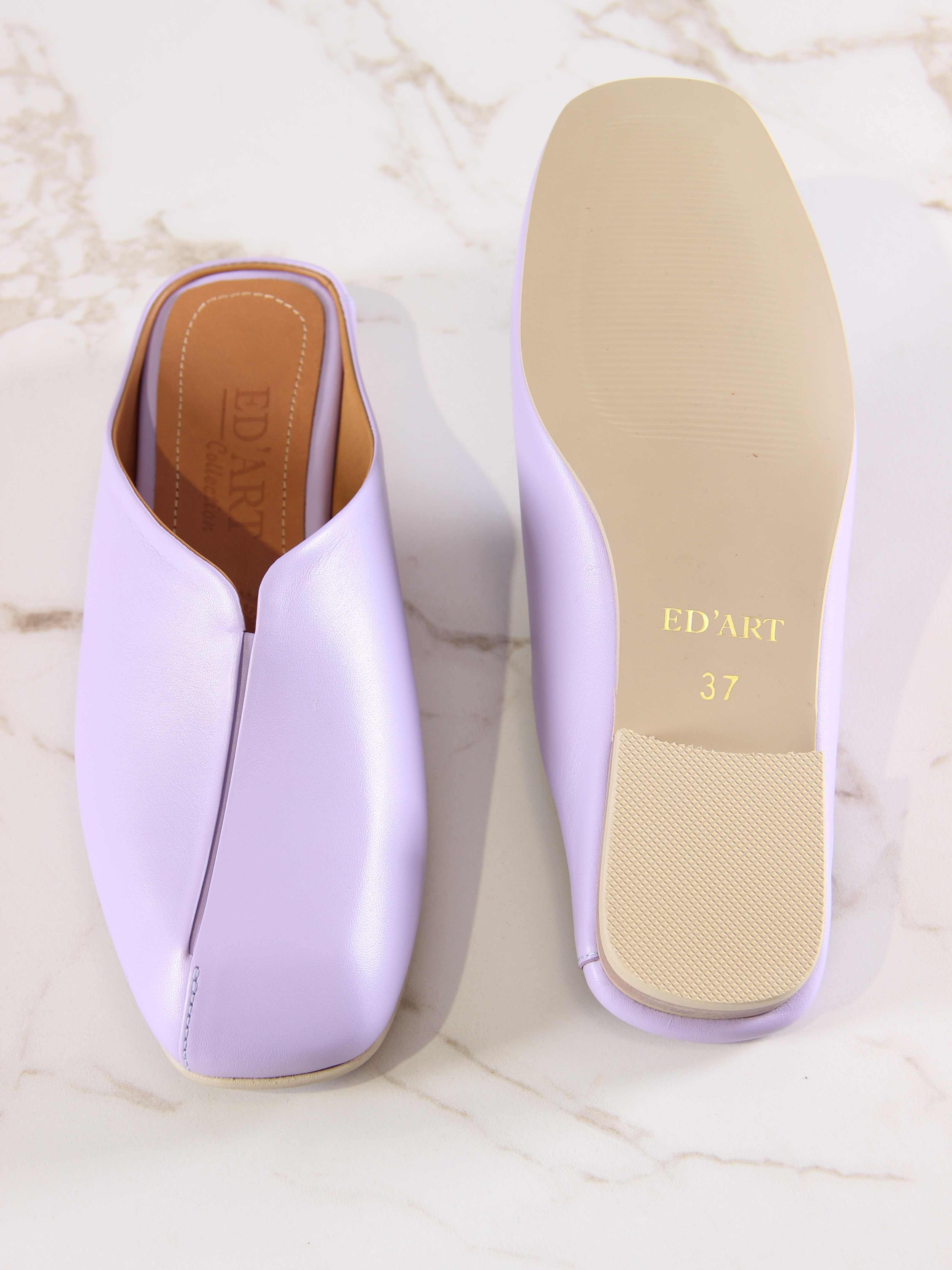 картинка Мюли ED'ART 1007.тунит205'be. Лиловый стар от интернет магазина