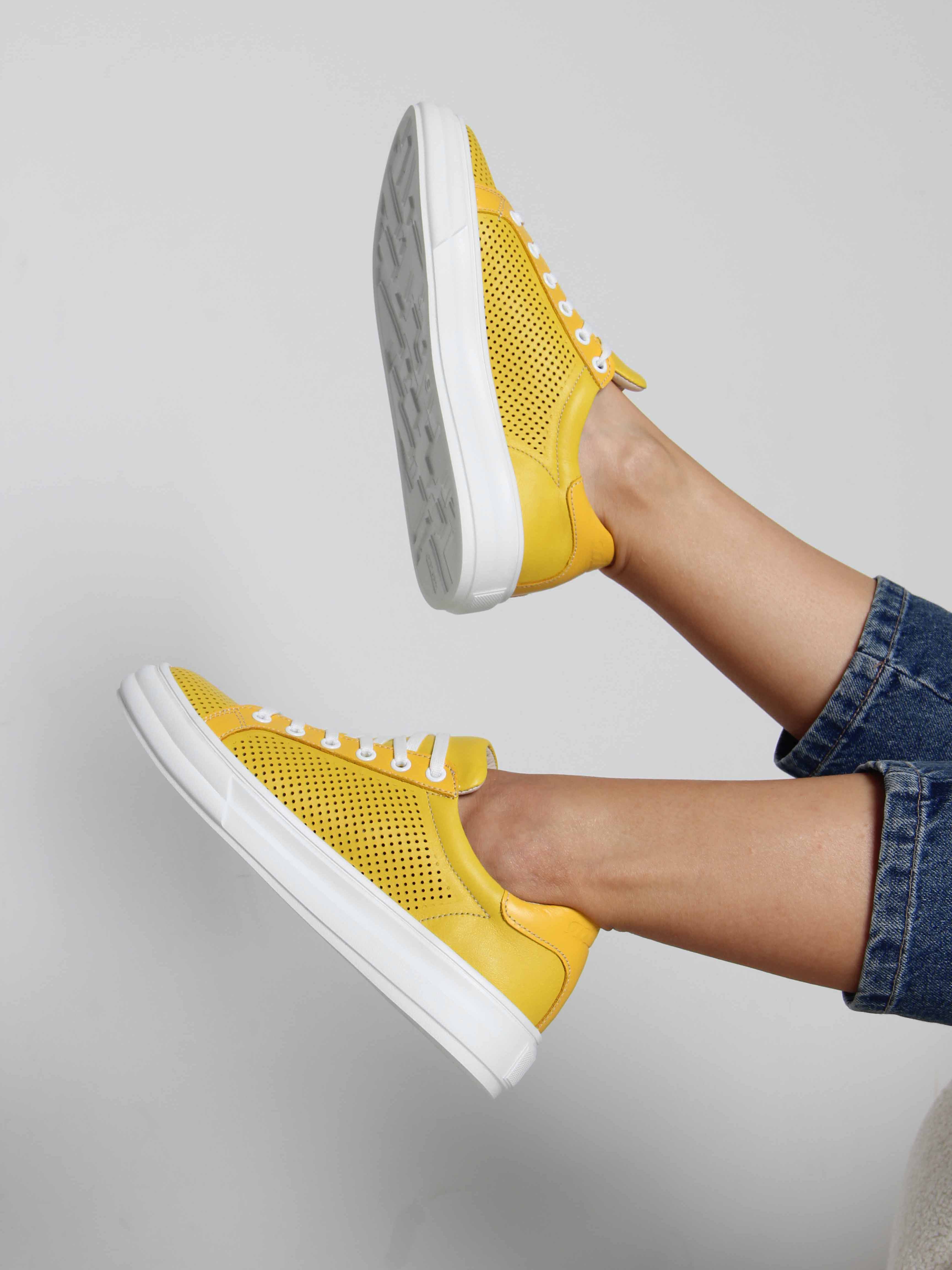 картинка Кеды ED'ART 127.Lusi22'w. Желтый от интернет магазина