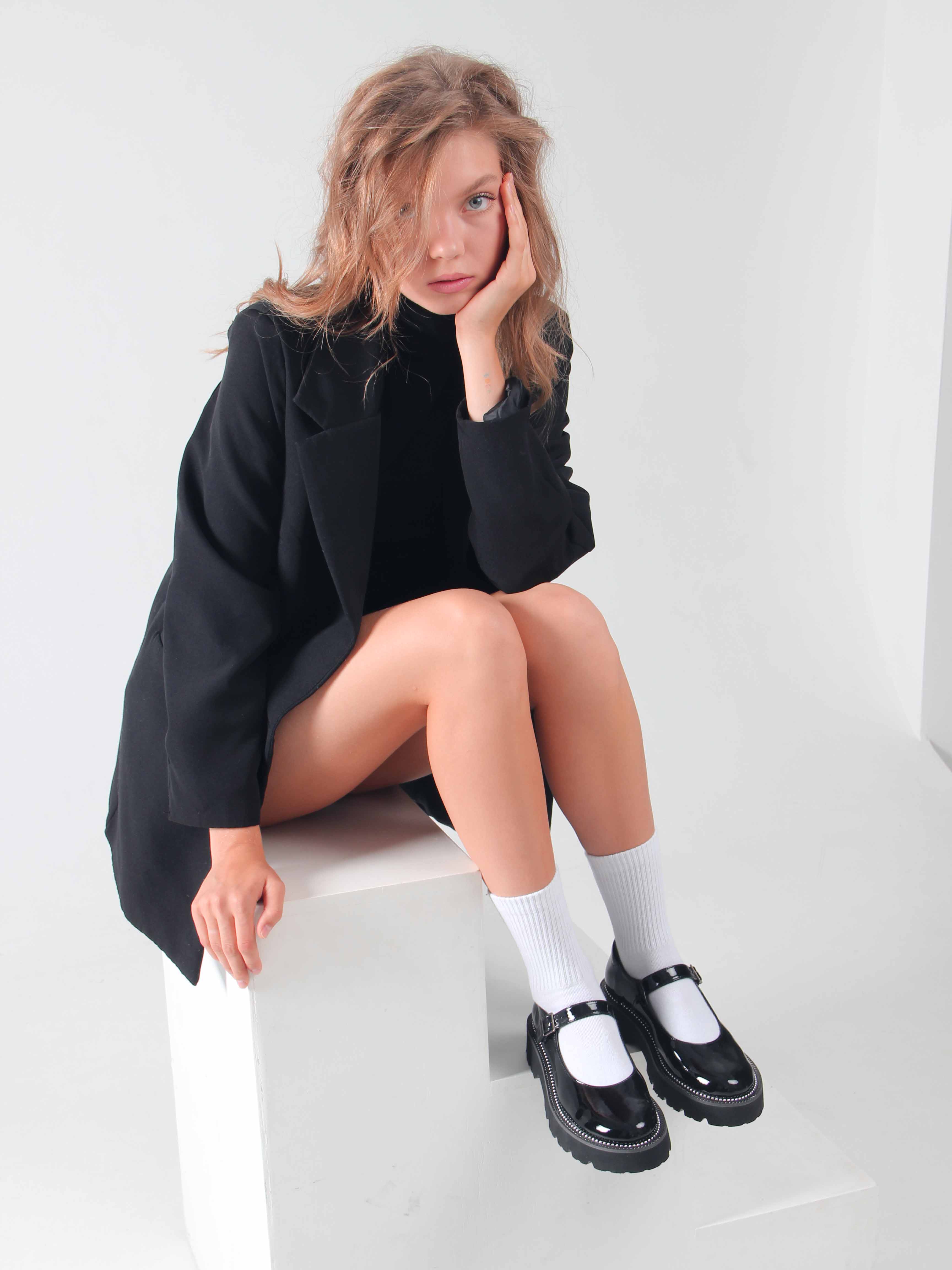 картинка Туфли полуботинки ED'ART 1003.5151'bl.Черный от интернет магазина