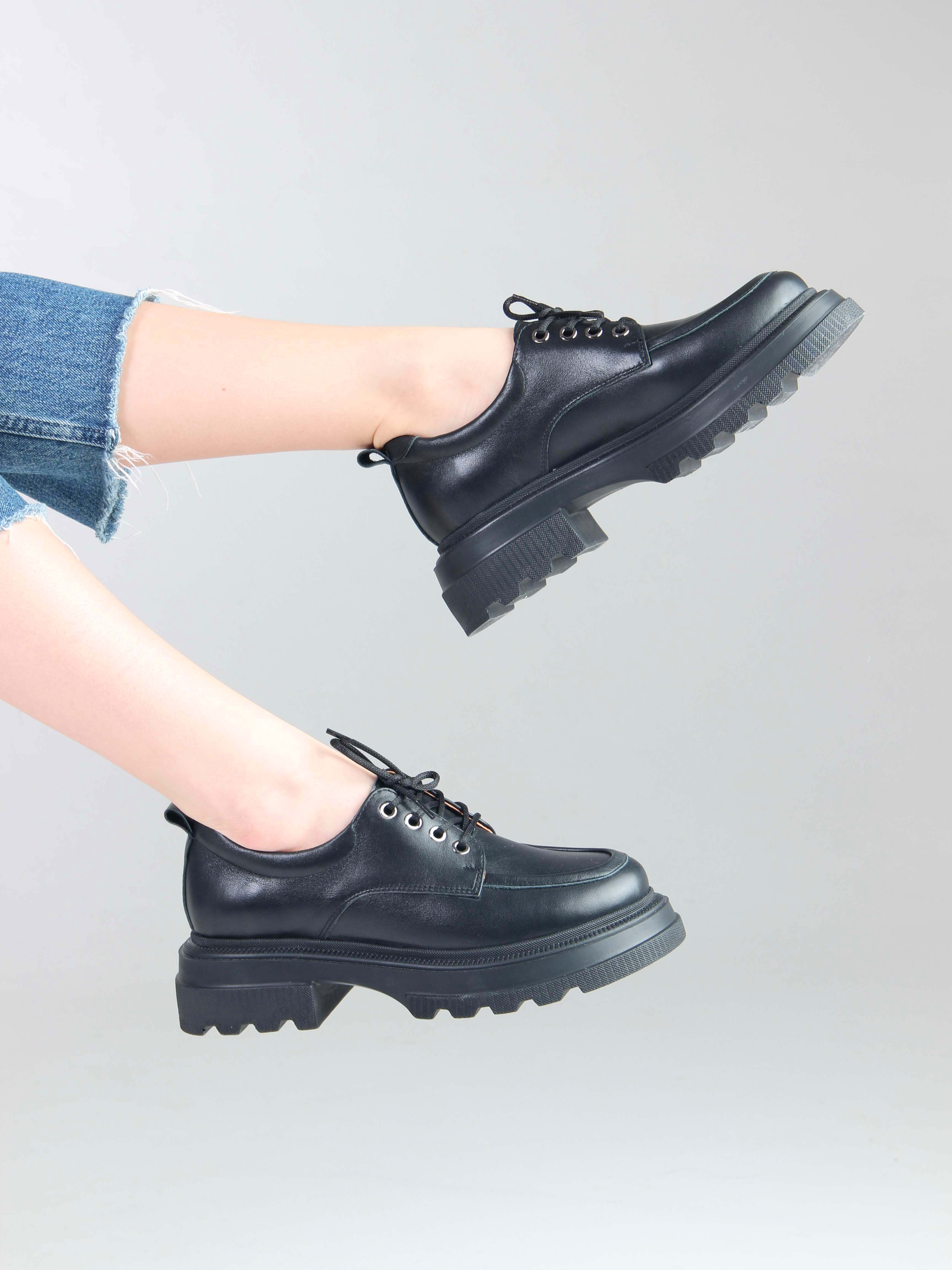 картинка Туфли полуботинки ED'ART 204.506'bl. Черный от интернет магазина