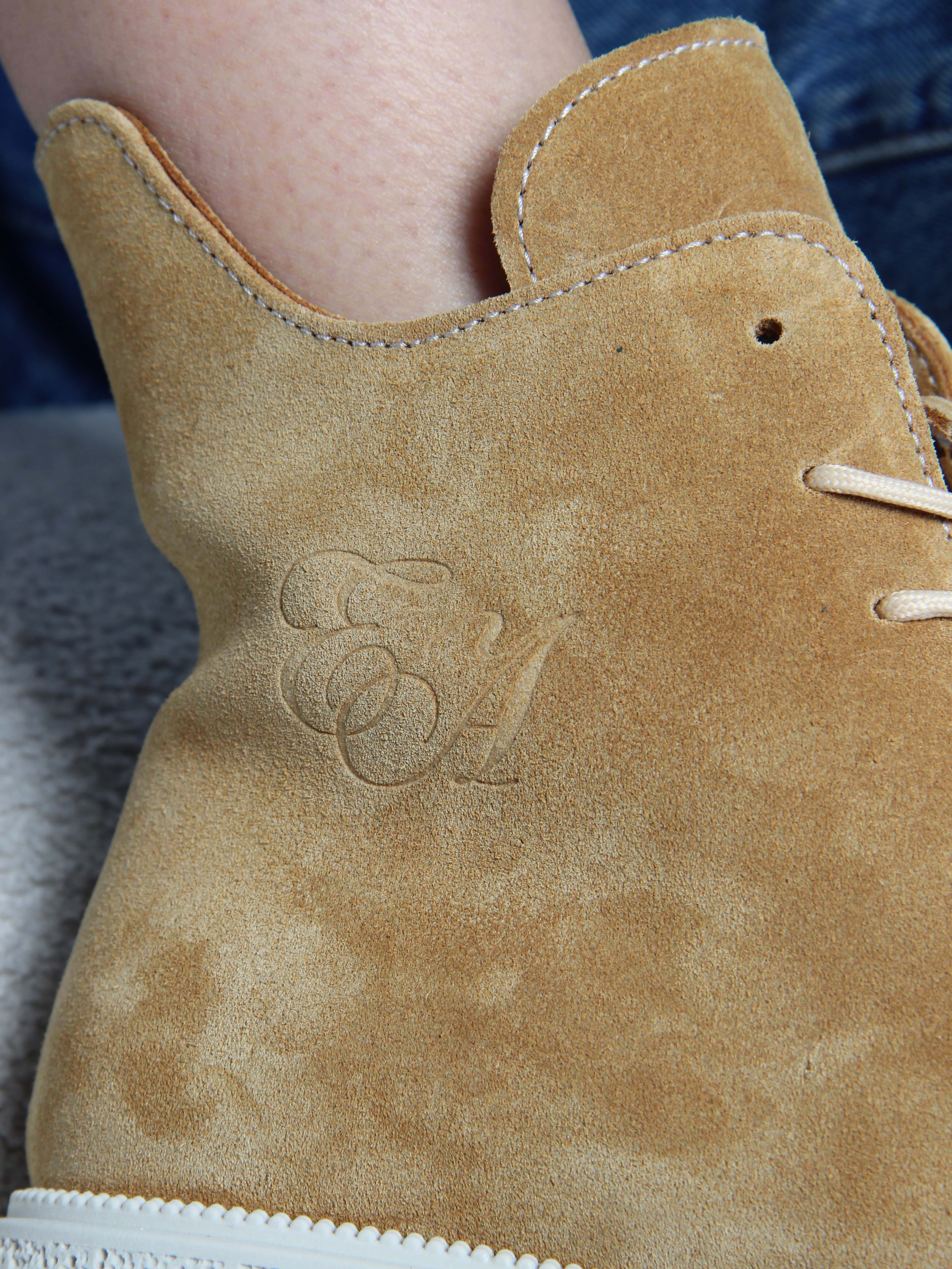 картинка Ботинки ED'ART 228.V.1541'be. светло-желтый замша от интернет магазина