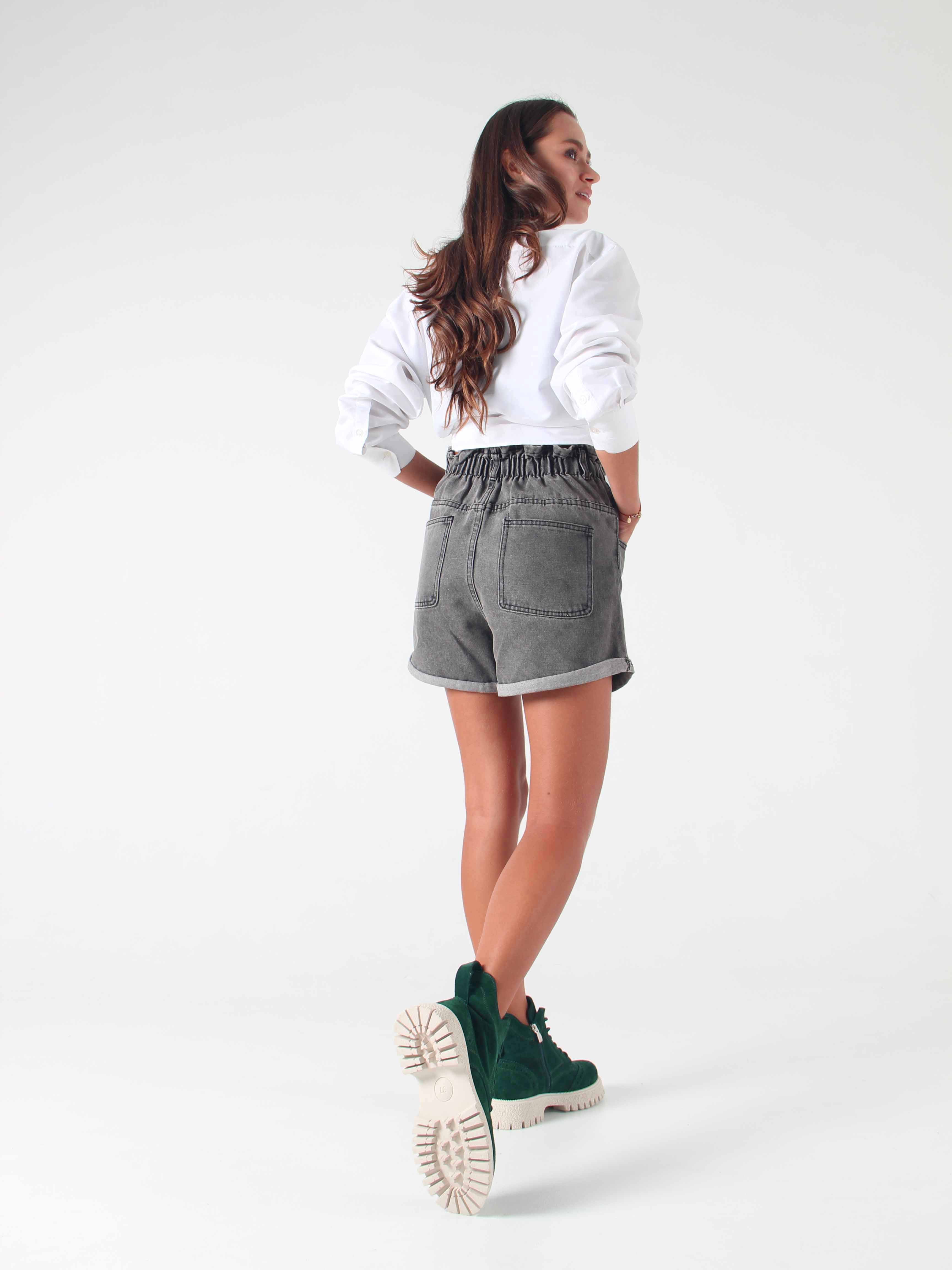 картинка Ботинки ED'ART 338.1541'be. Зеленый замша от интернет магазина