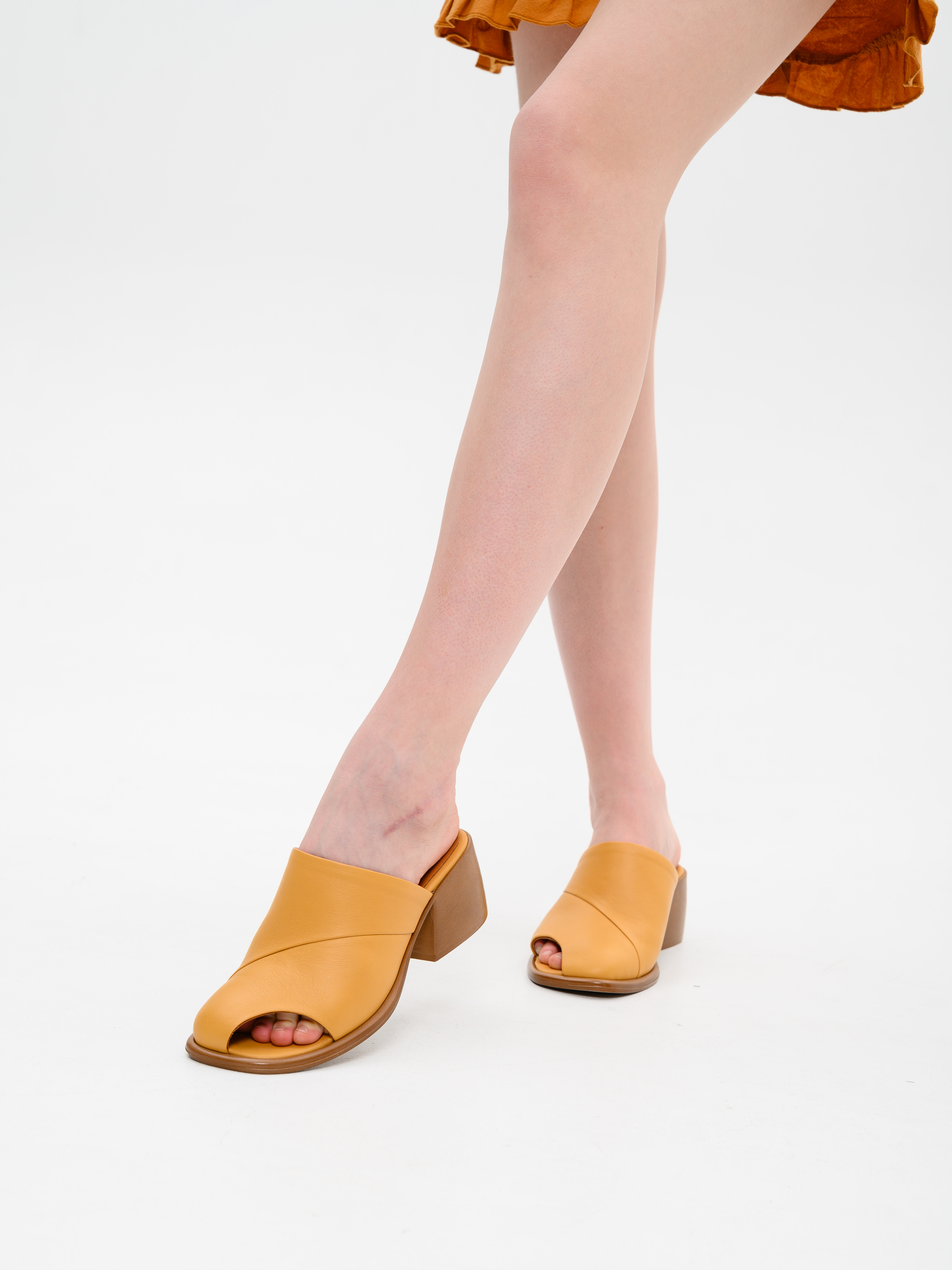 картинка Сабо ED'ART 5300.23663'be. Тыква лион+коричневый от интернет магазина