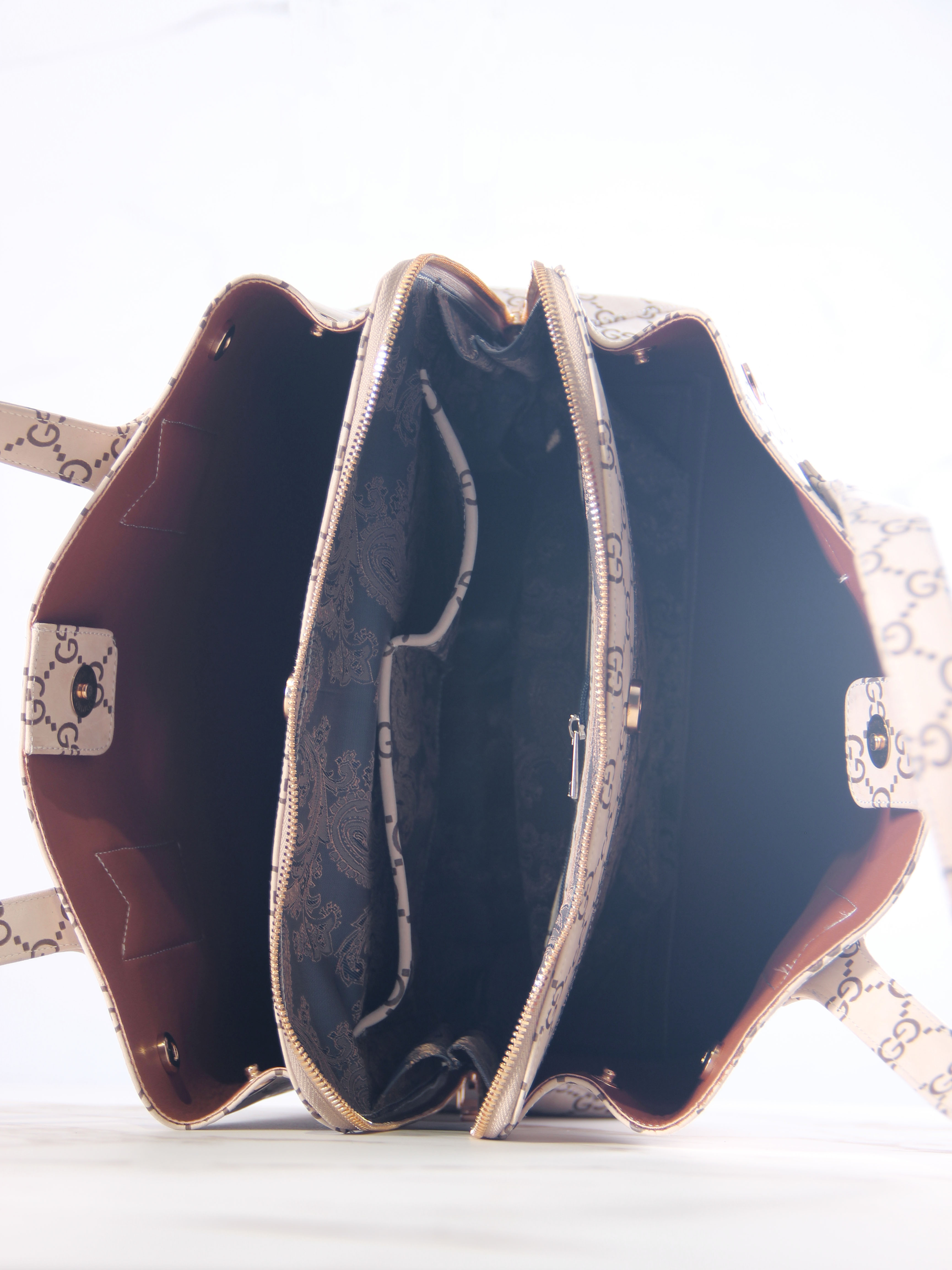 картинка Сумка ED`ART S05. Бежевый гучи от интернет магазина