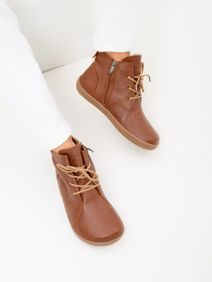 Босоногие ботинки  ED'ART 352.NATA'br.Коньяк