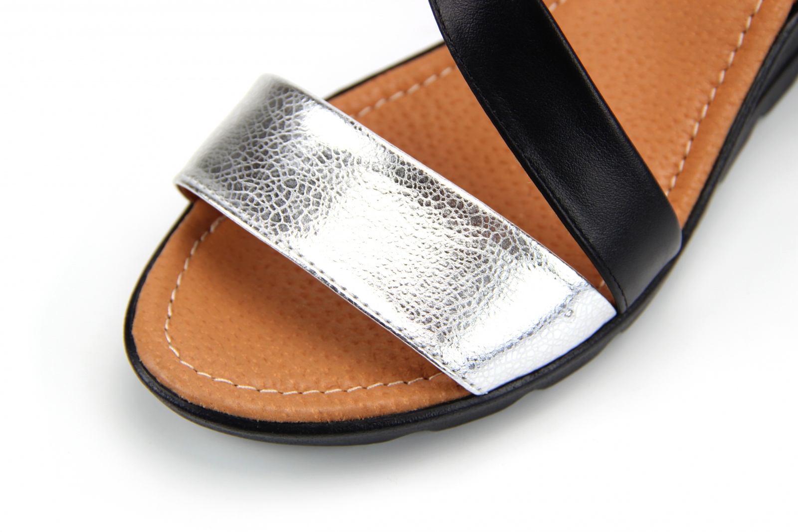 картинка Босоножки ED'ART 5010.553.bl-silver от интернет магазина