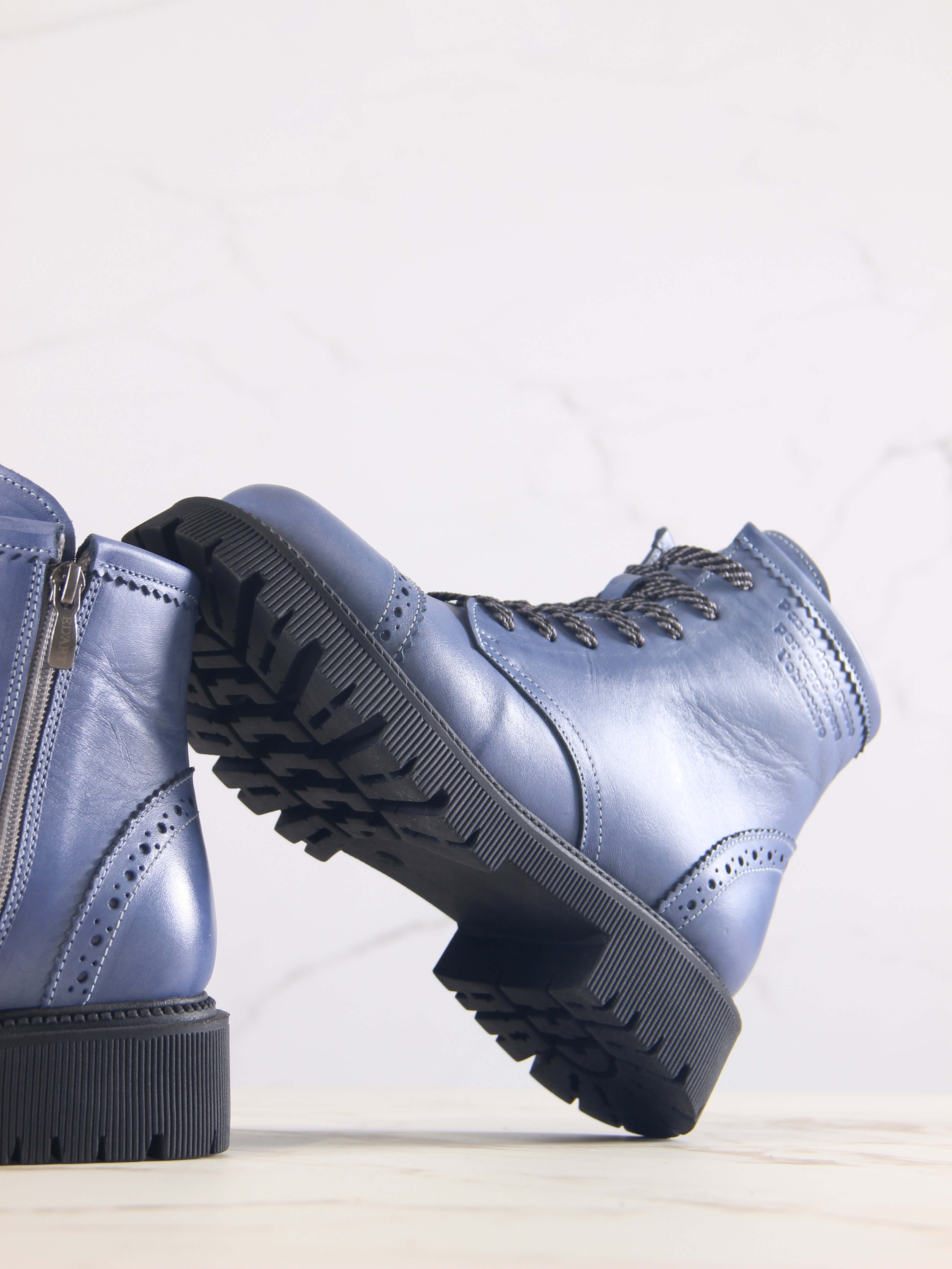 картинка Ботинки ED'ART 319.taskana'bl. Вакса джинс от интернет магазина