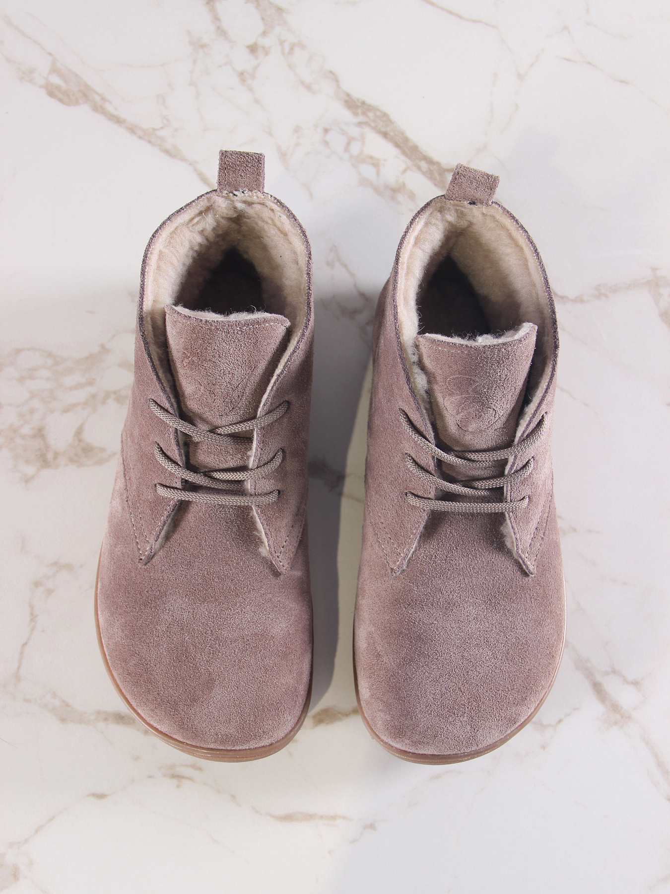 картинка Босоногие ботинки  ED'ART 208.NATA'br.Капучино замша от интернет магазина