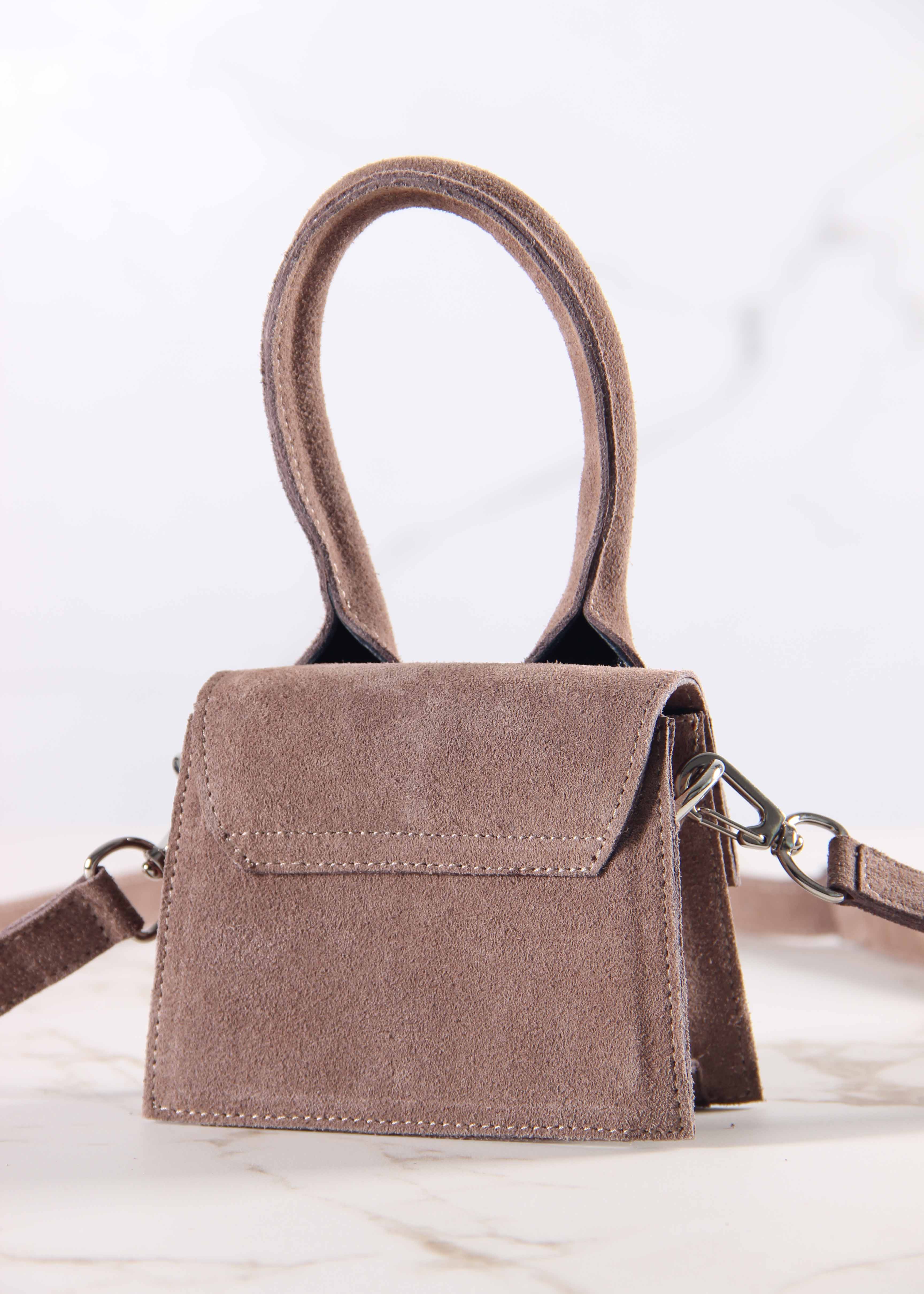 картинка Сумка ED`ART  J 01.капучино замша от интернет магазина