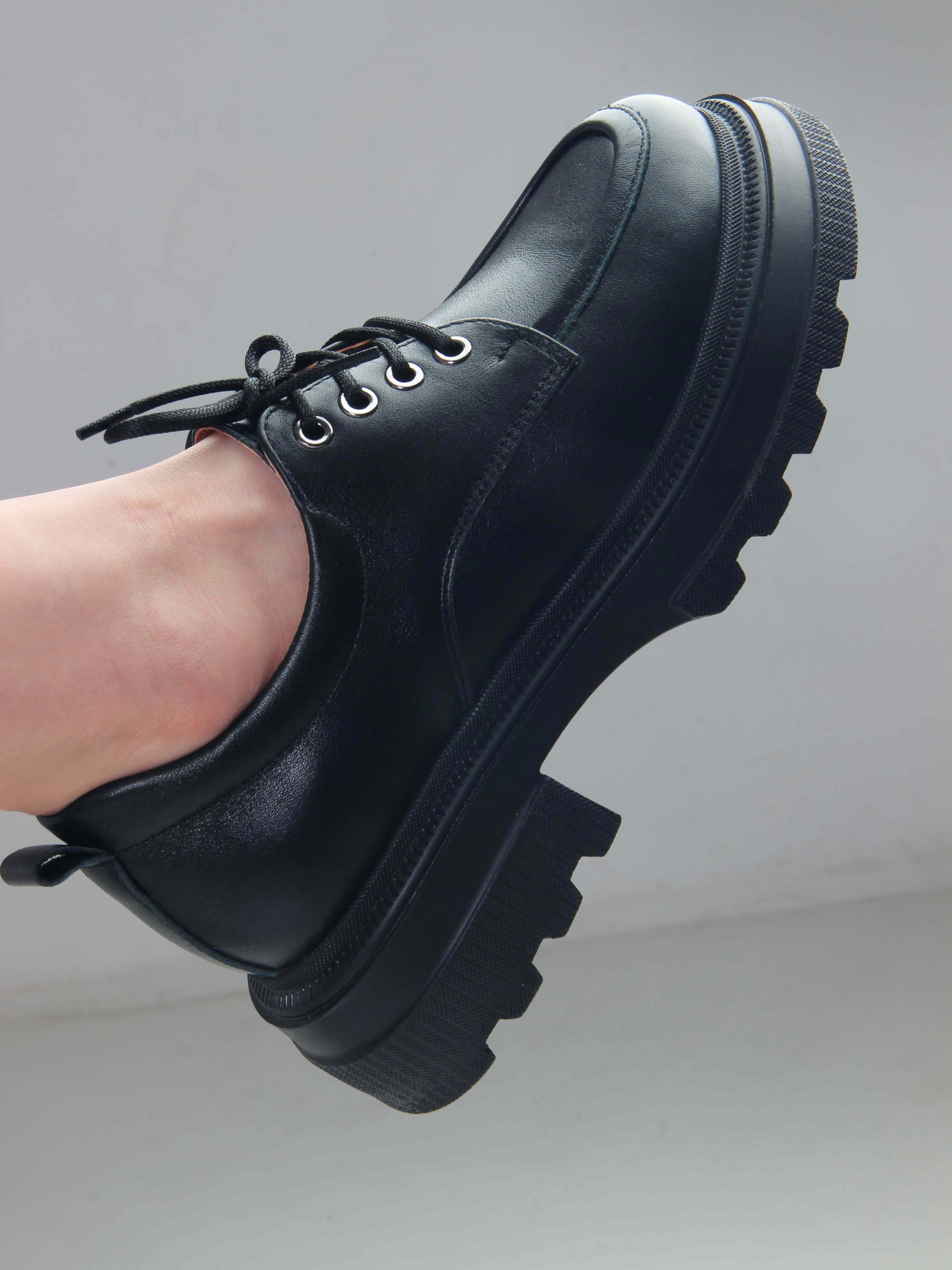 картинка Туфли полуботинки ED'ART 204.506'bl. Черный от интернет магазина