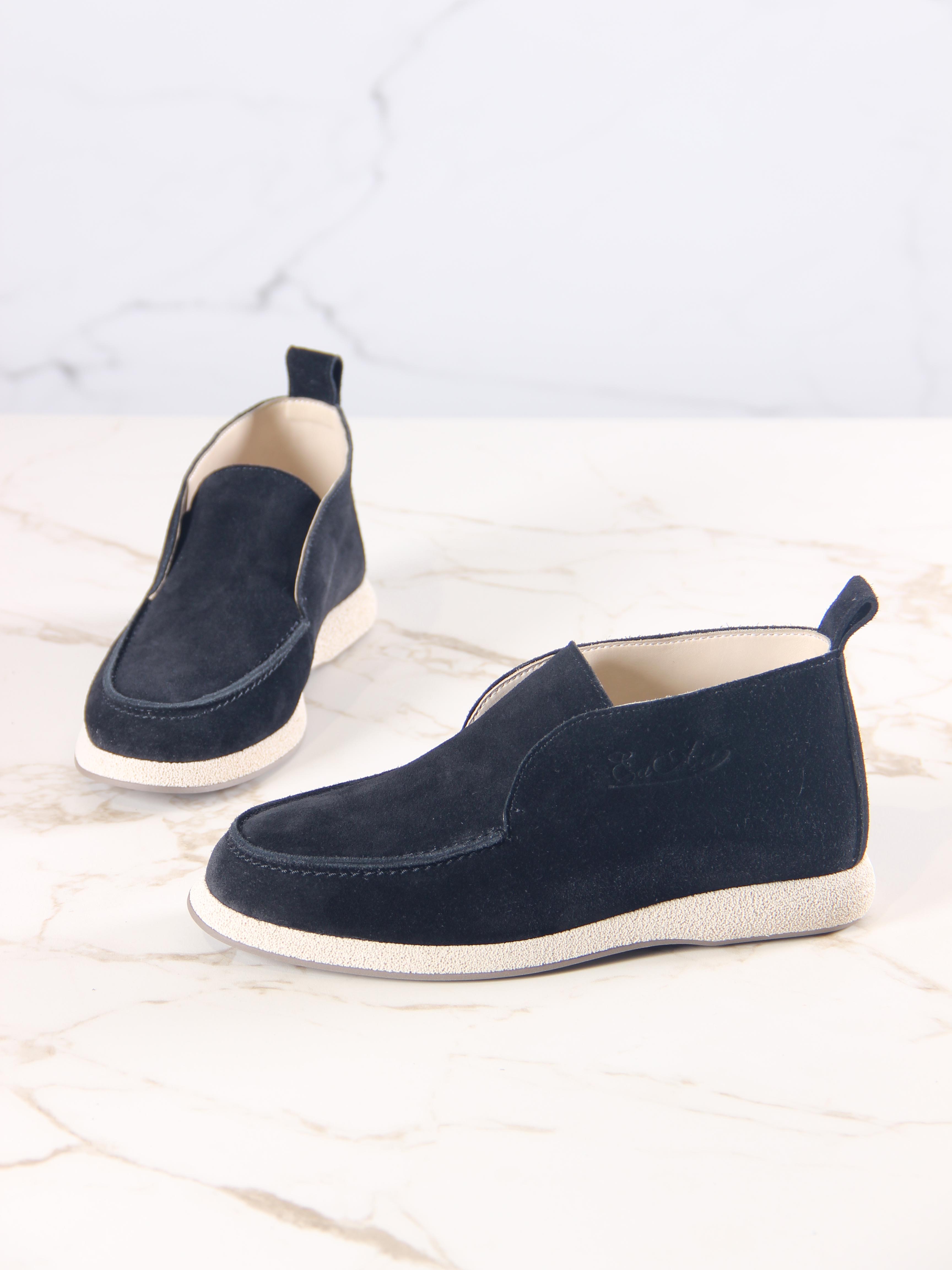 картинка Полуботинки  ED'ART 207.1607'be. черная замша от интернет магазина