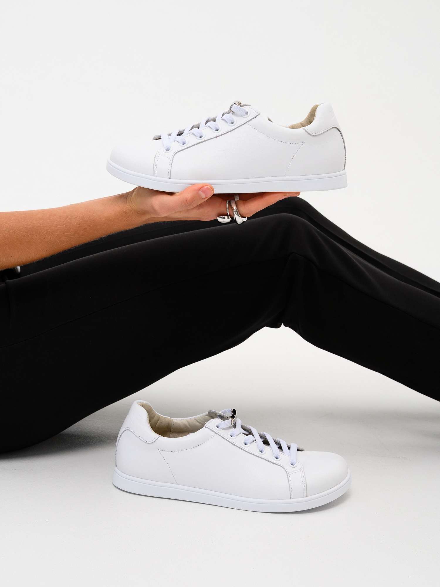 картинка Кеды босоногие ED'ART 189.асти'w.Белый от интернет магазина