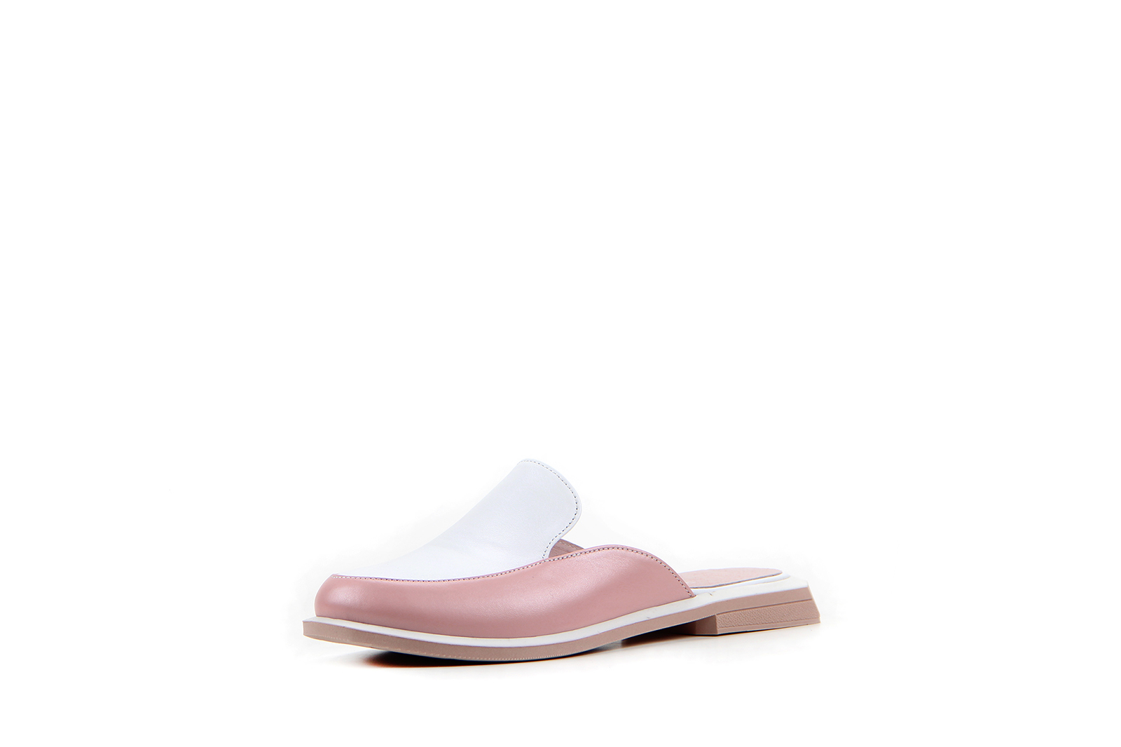 картинка Мюли ED'ART 1070.Viсtoria'be. pink-white от интернет магазина