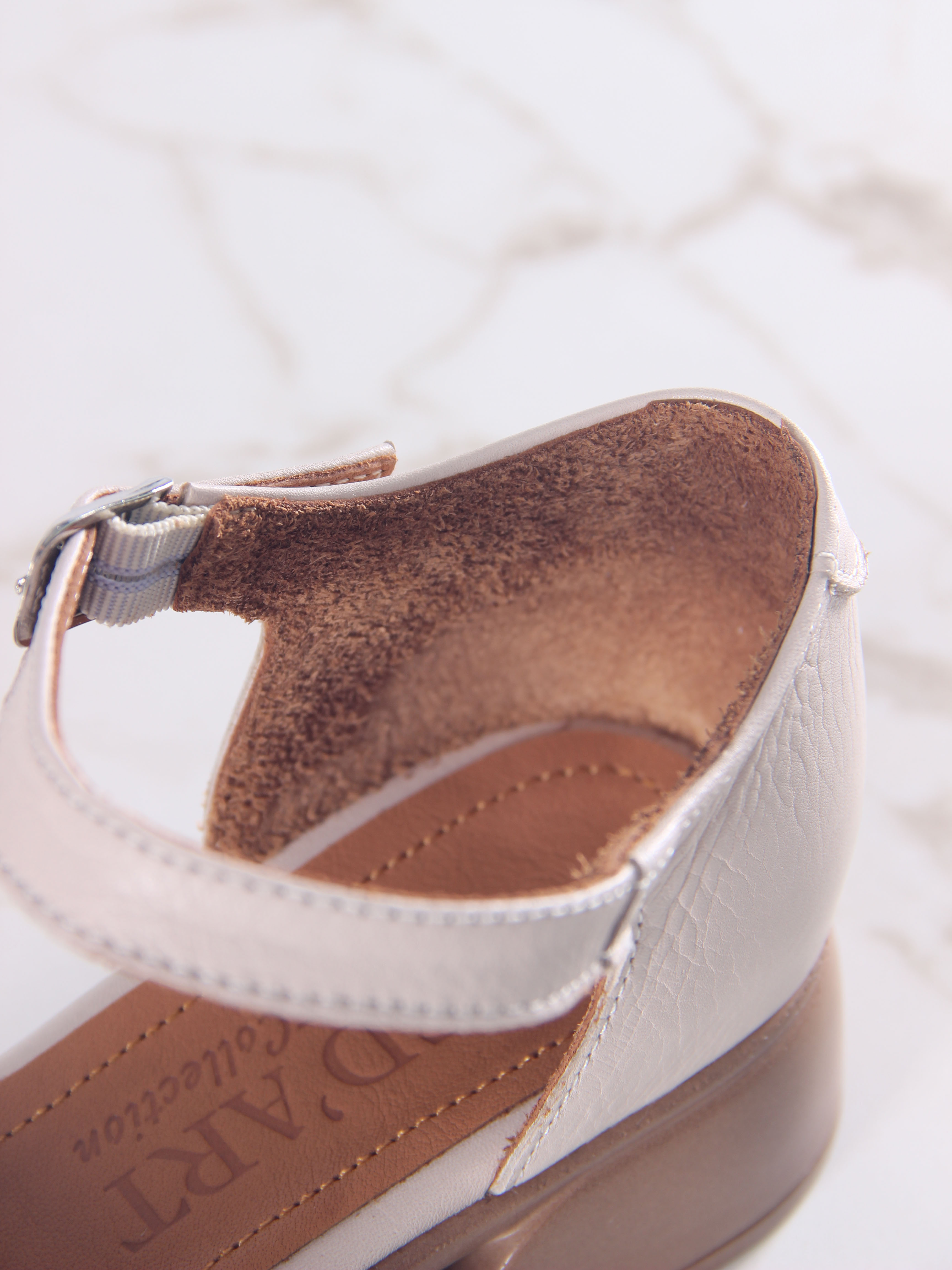 картинка Босоножки ED'ART 3032.25294'br. Бежевый стар+коричневый от интернет магазина