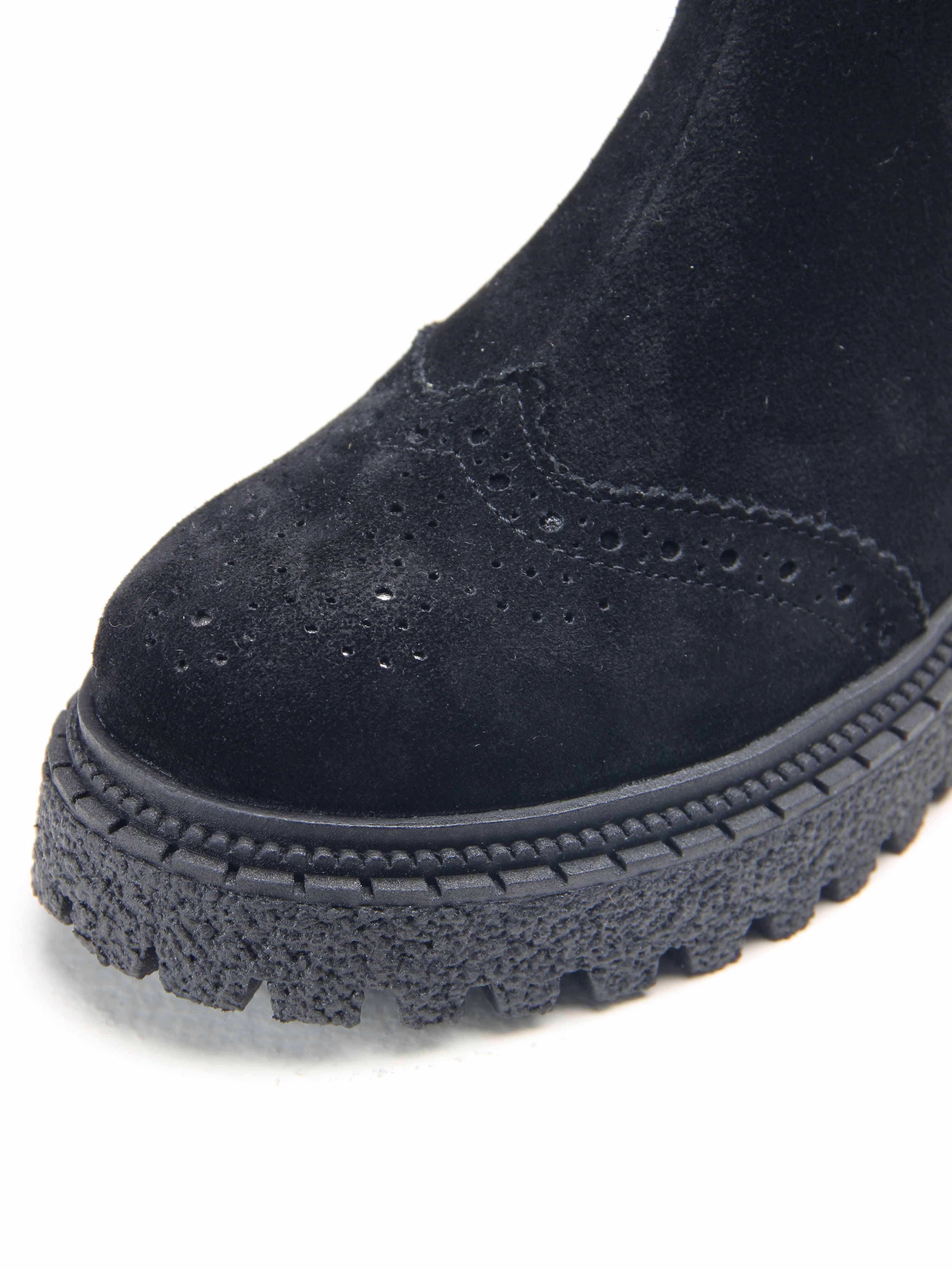 картинка Челси 360.P.asteria.bl черный замша от интернет магазина