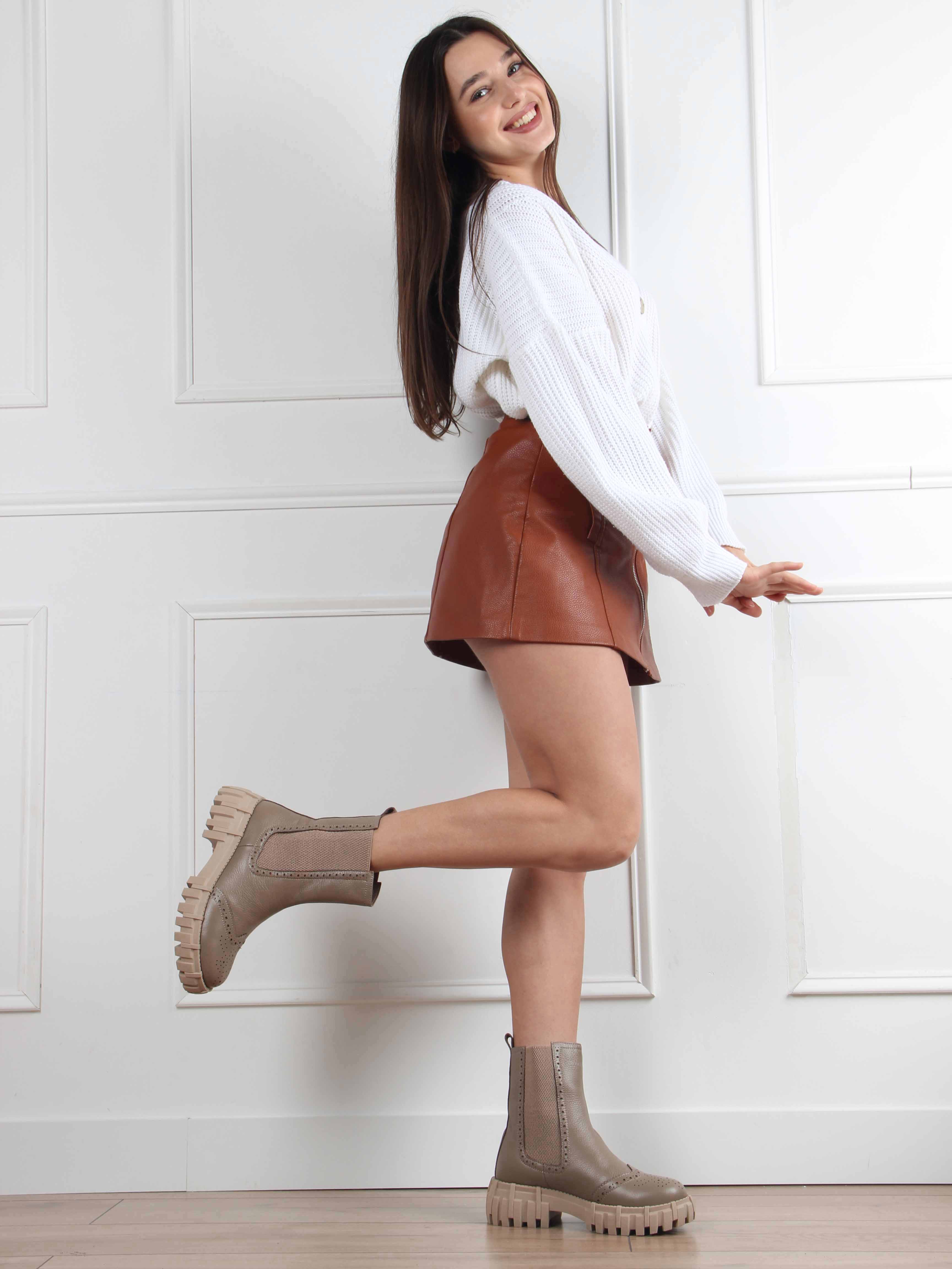 картинка Челси ED'ART 360.P.466'be. cocoa flotter от интернет магазина