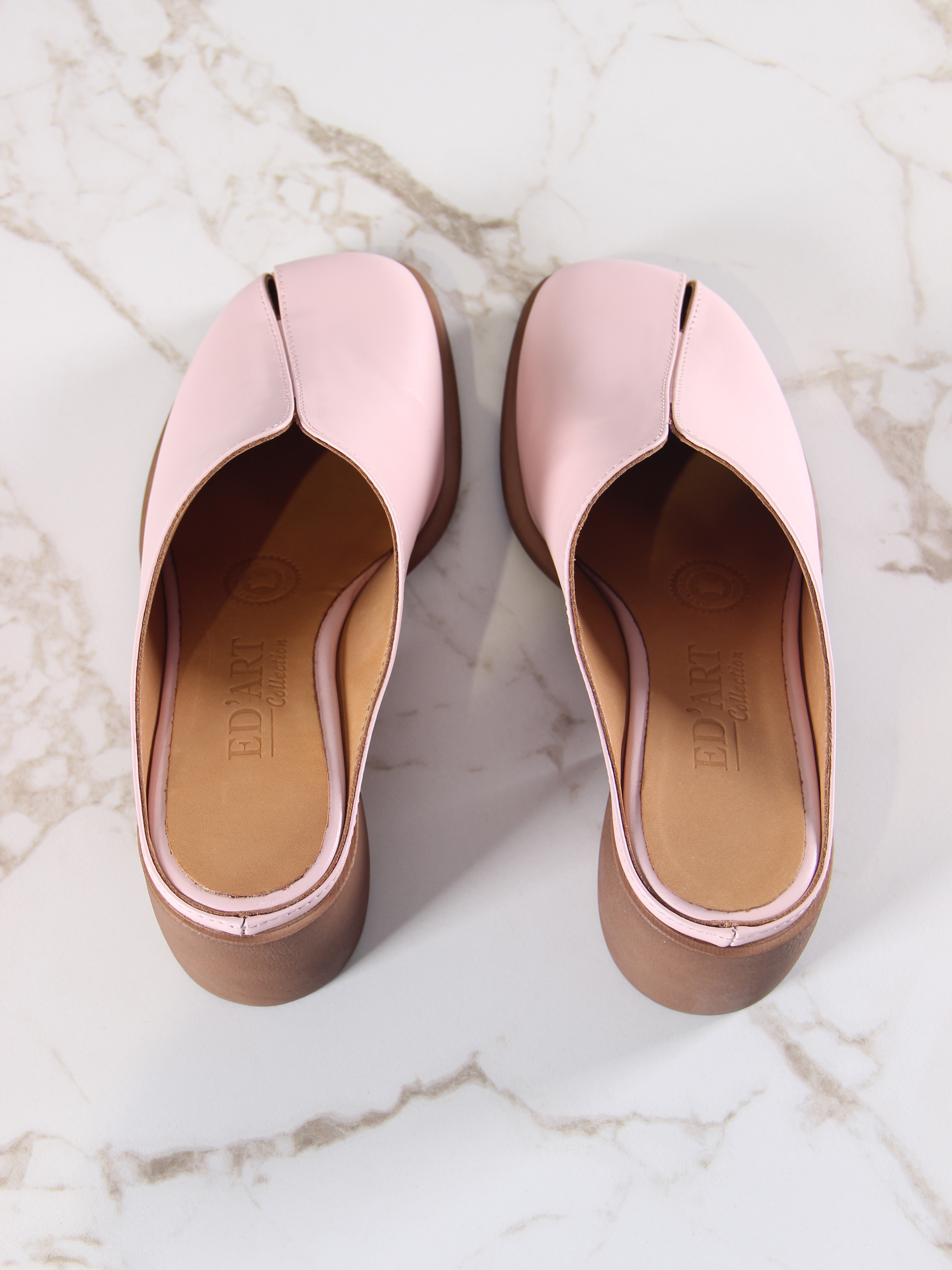 картинка Сабо ED'ART  5200.23663'br. Розовый+коричневый от интернет магазина