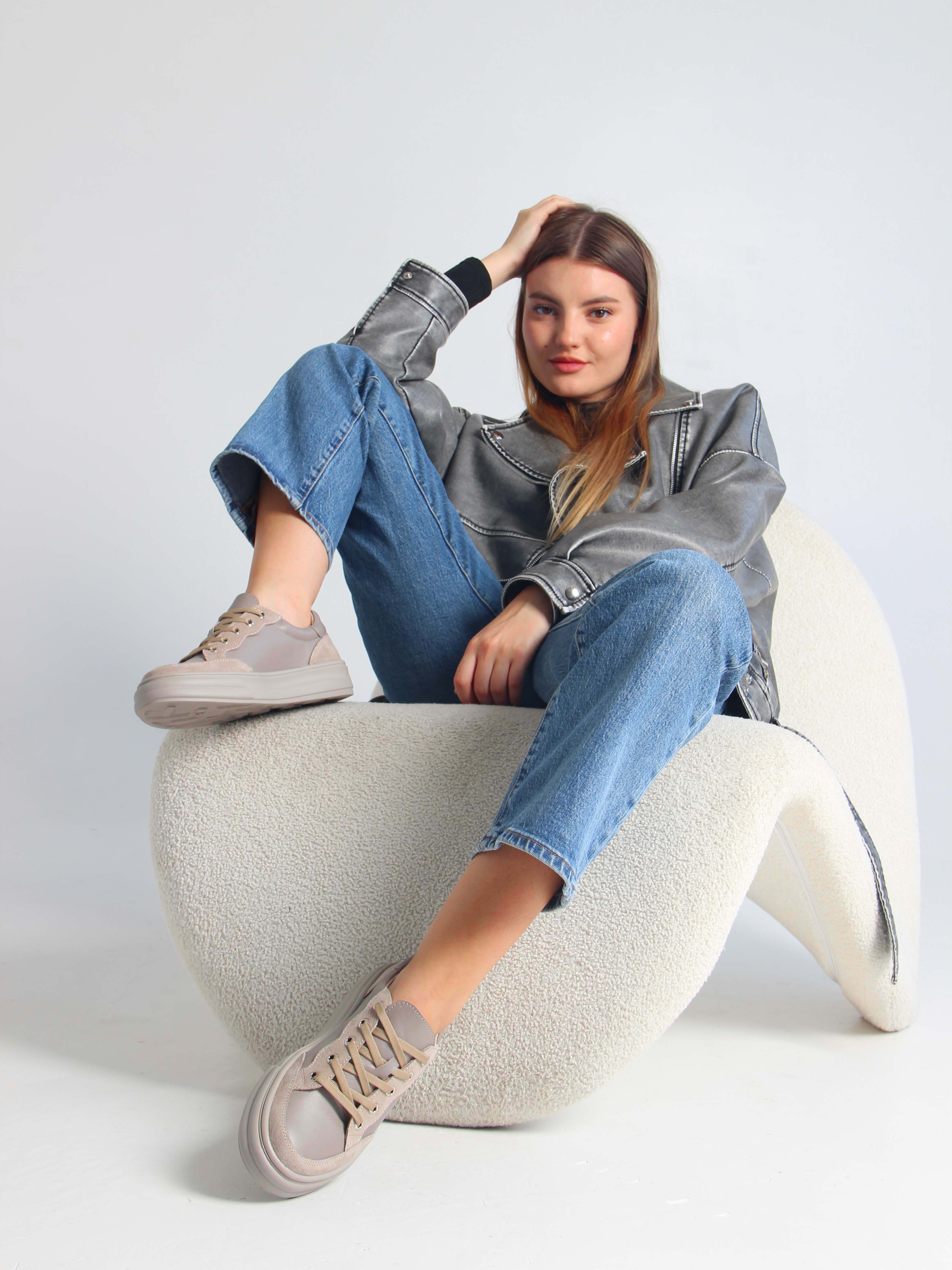 картинка Кеды ED'ART 148.lusi22'l.Латте от интернет магазина