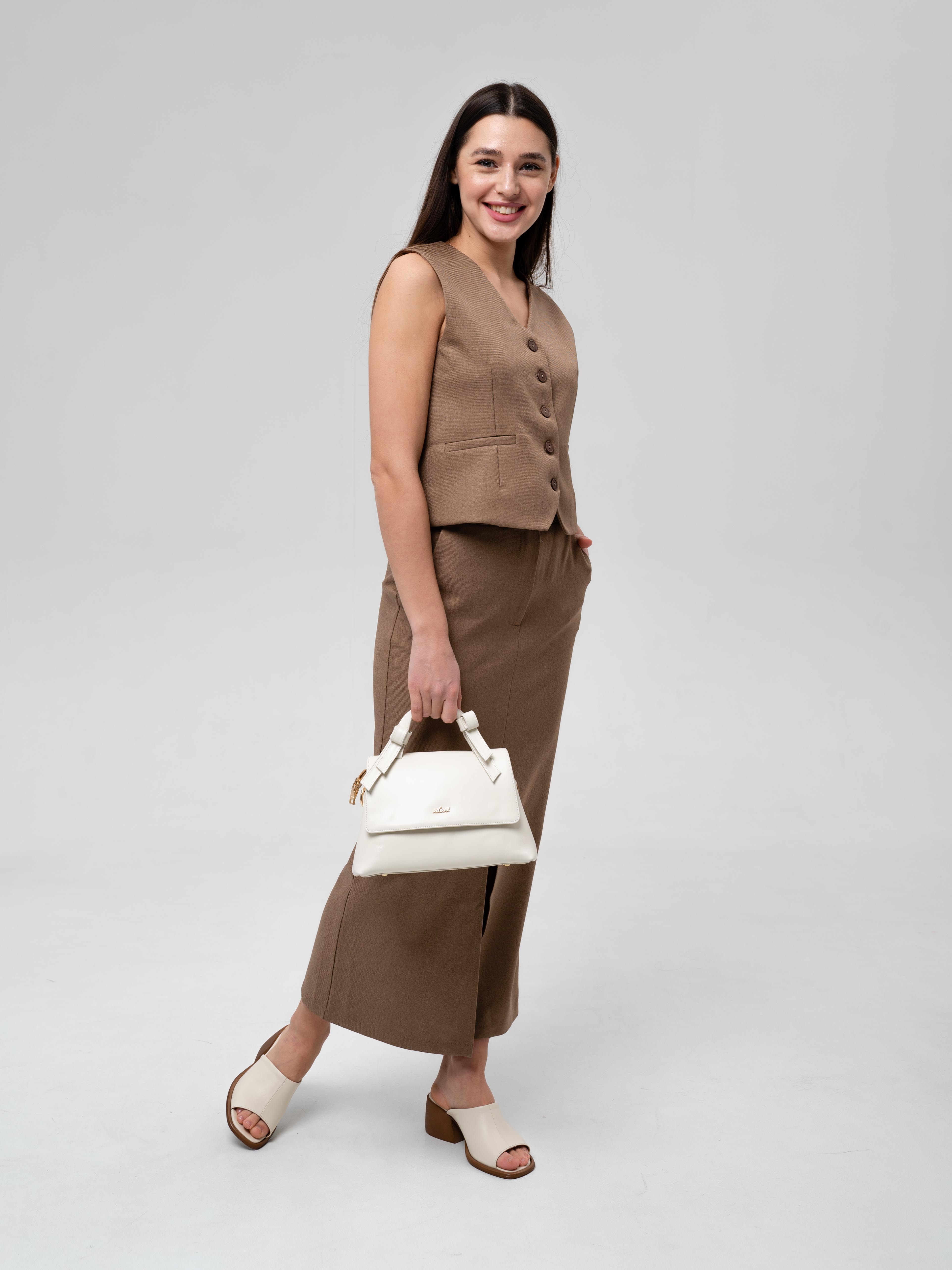 картинка Босоножки ED'ART 4012.23663'br. Бежевый+ коричневый от интернет магазина