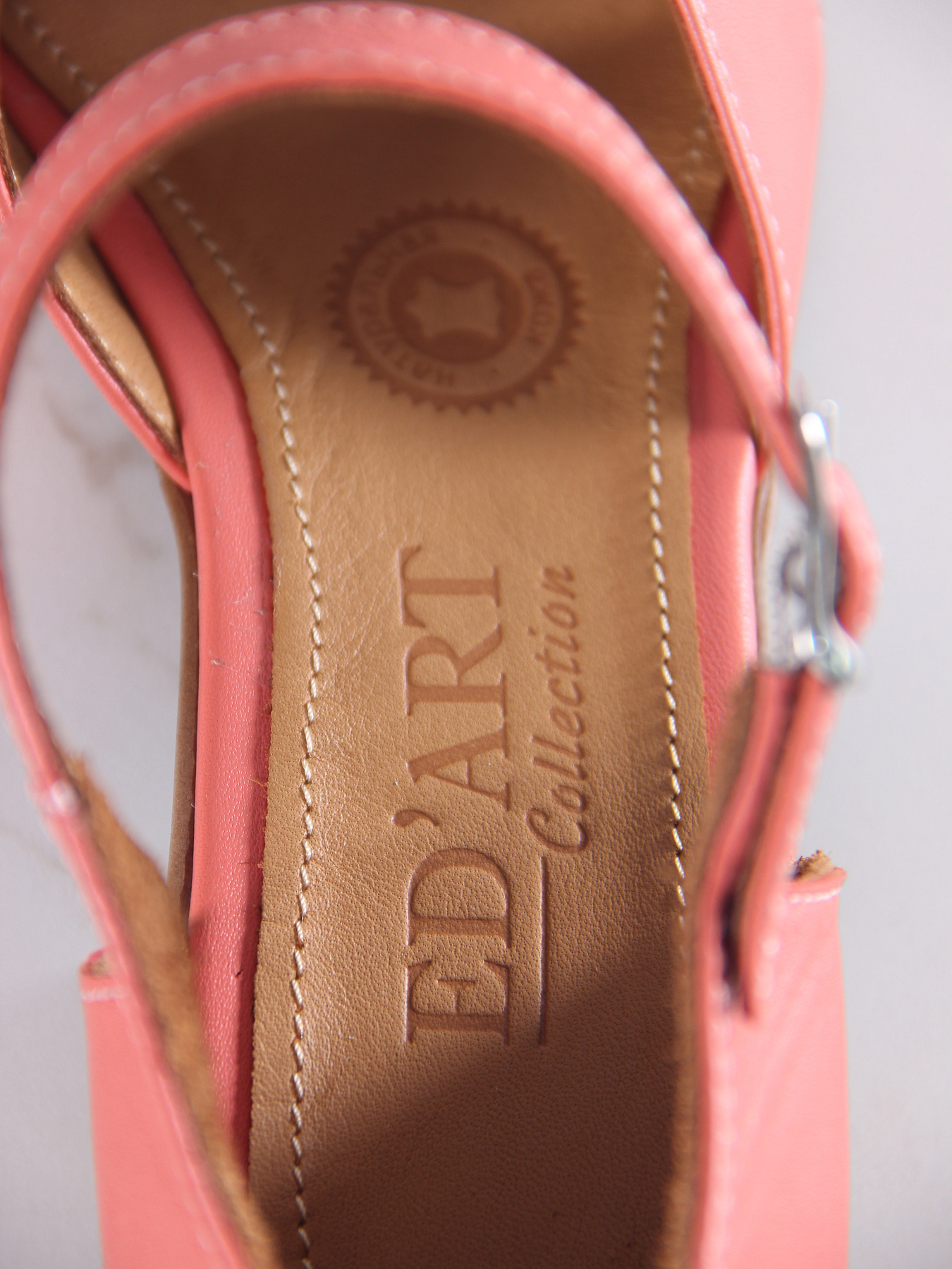 картинка Босоножки ED'ART 3032.25294'br. Коралл от интернет магазина