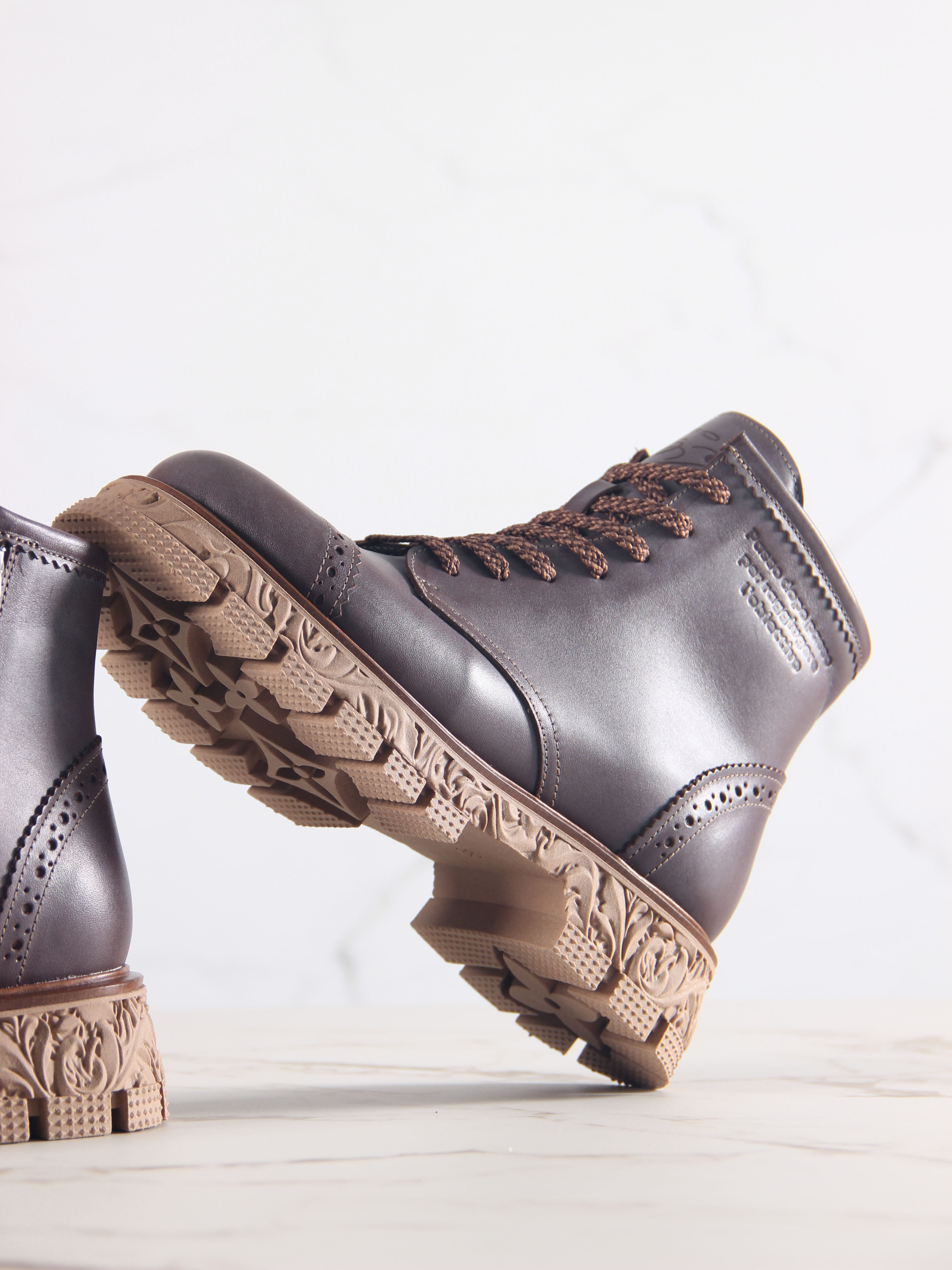 картинка Ботинки ED'ART 319.PODYUM141'br. Вакса коричневая от интернет магазина