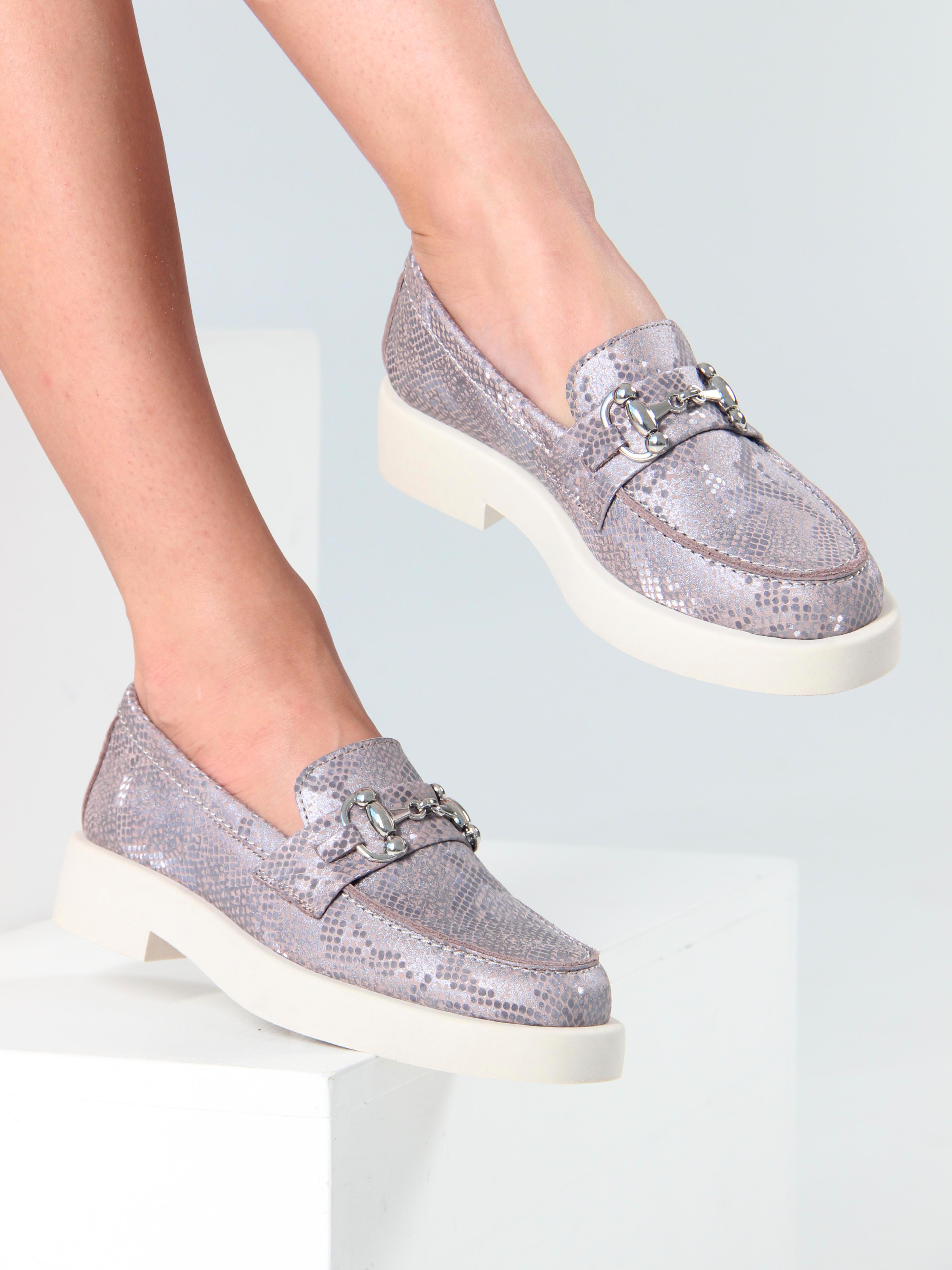 картинка Лоферы туфли ED'ART 174.1593'be.Мутон мамба от интернет магазина