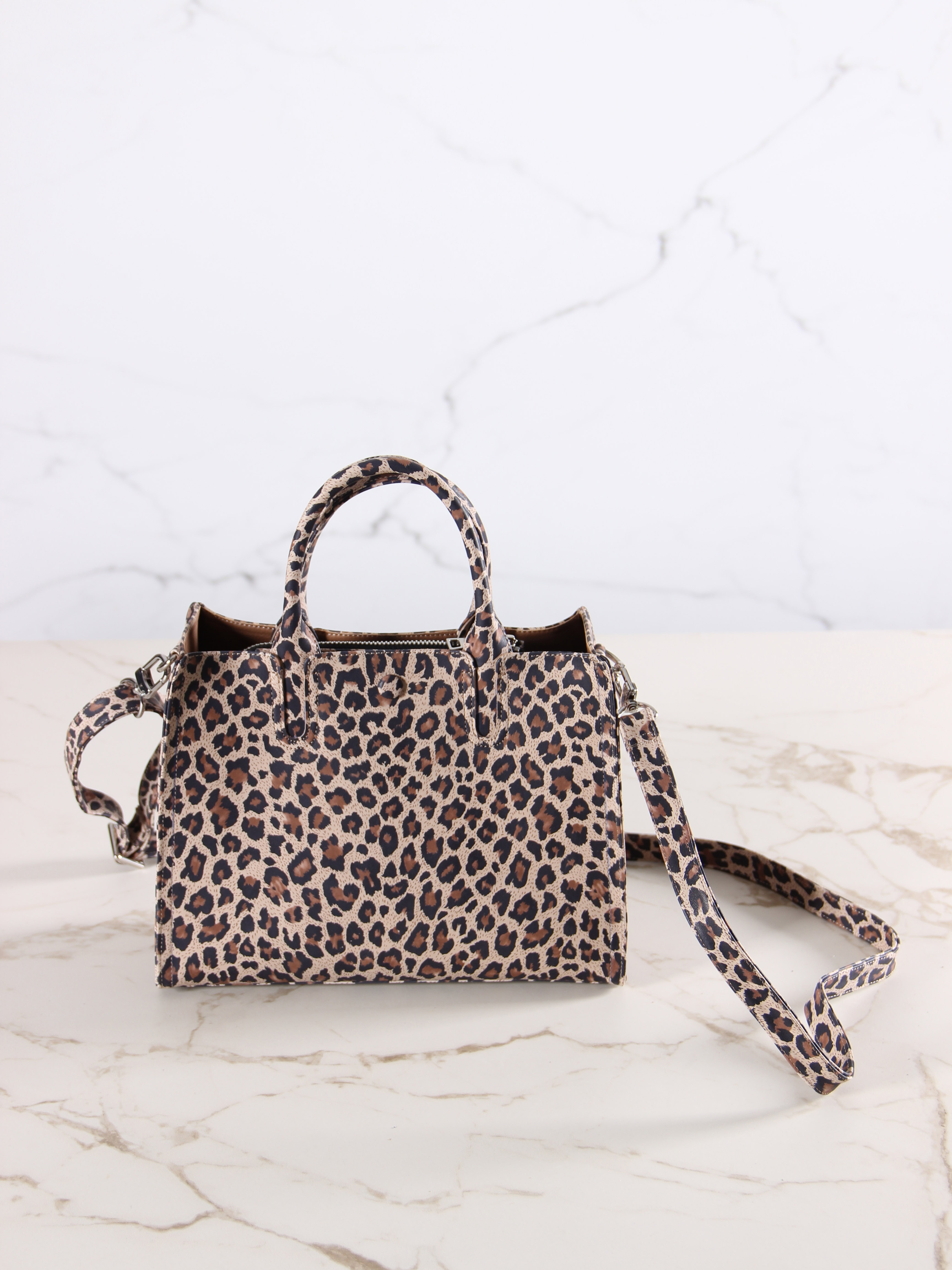 картинка Сумка  ED'ART s08.бежевый леопард от интернет магазина