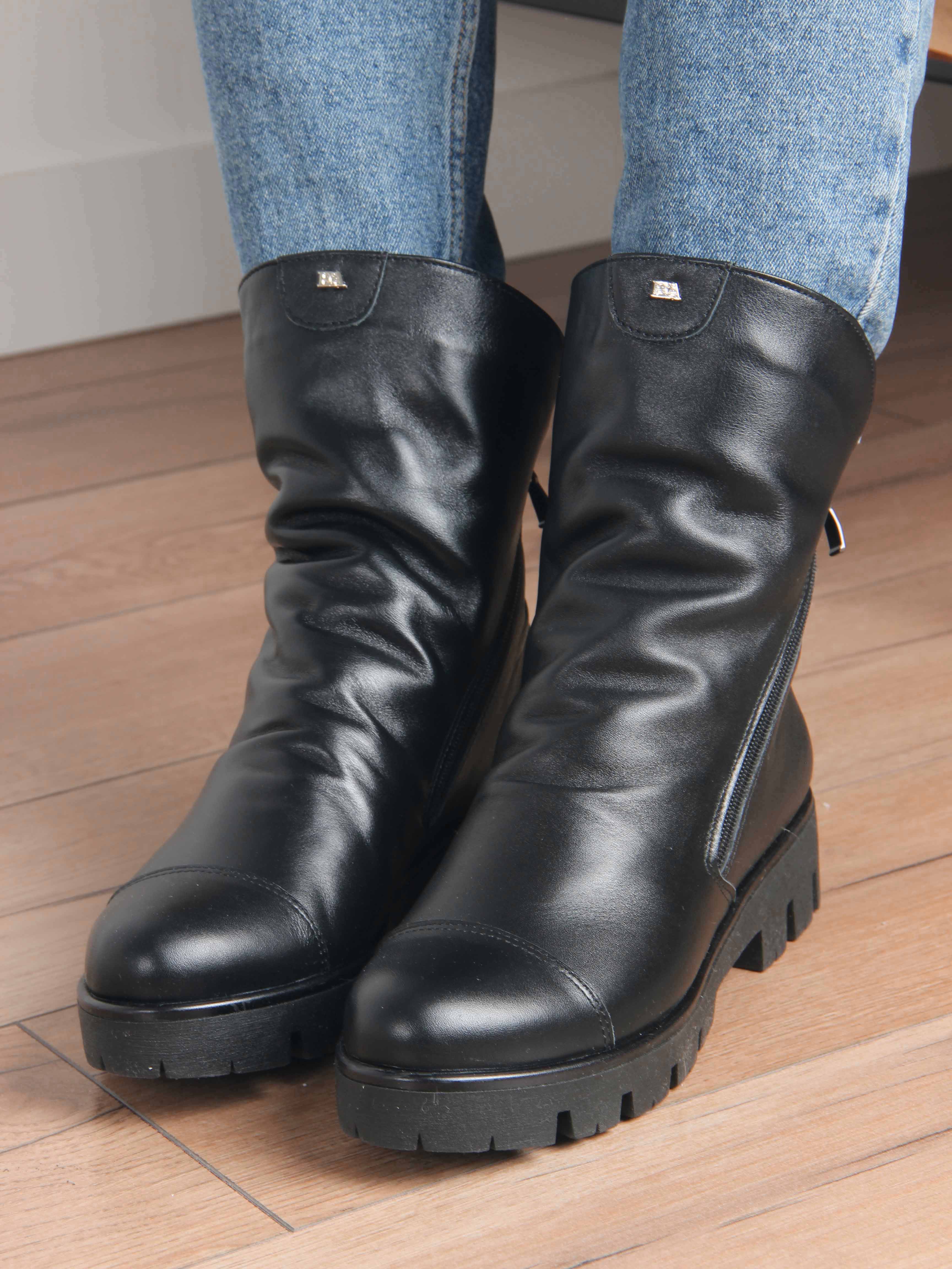 картинка Ботинки ED'ART 233.sandra черный от интернет магазина