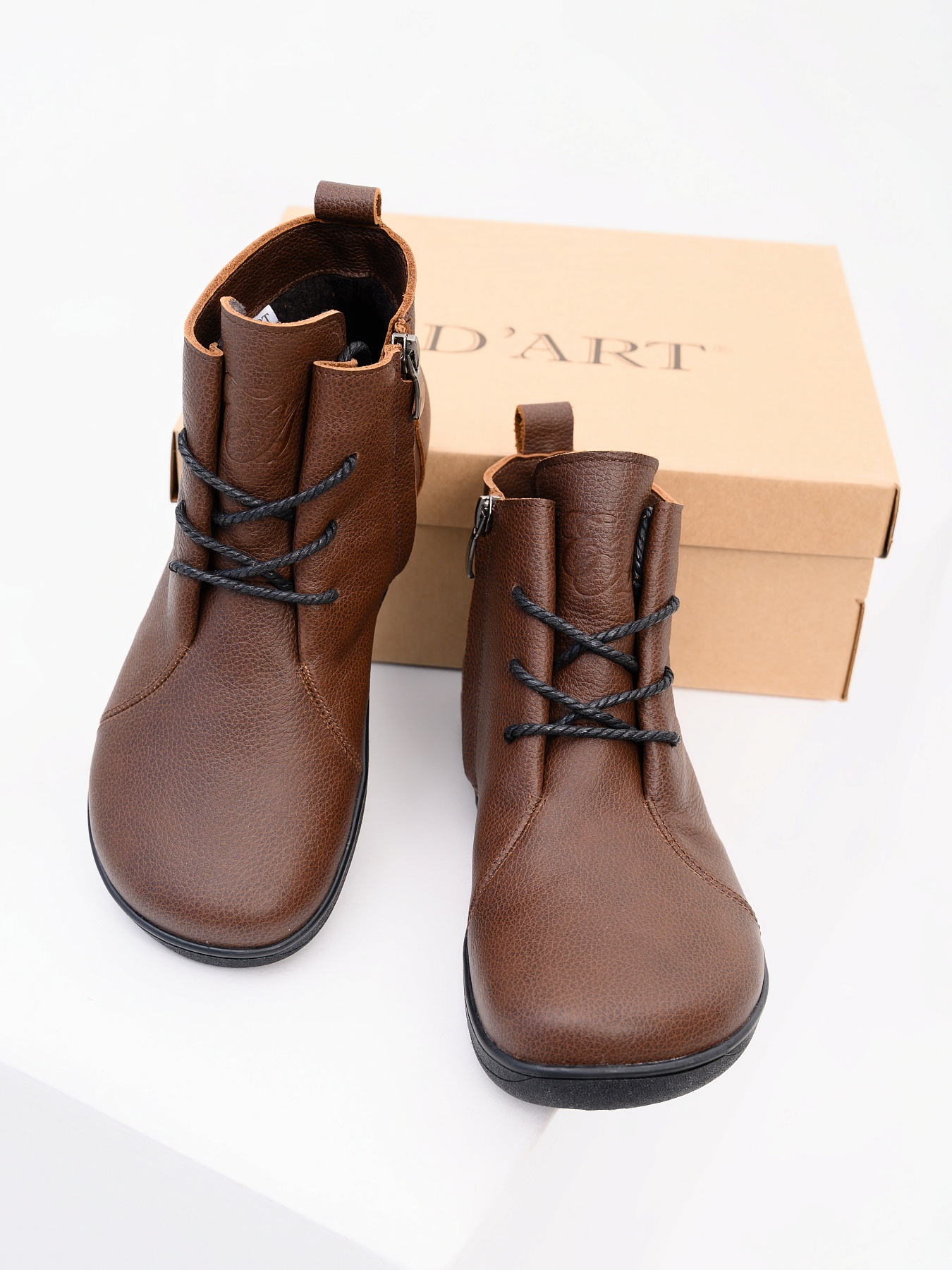 картинка Босоногие ботинки  ED'ART 352.NATA'bl.Светло-коричневая оттима от интернет магазина