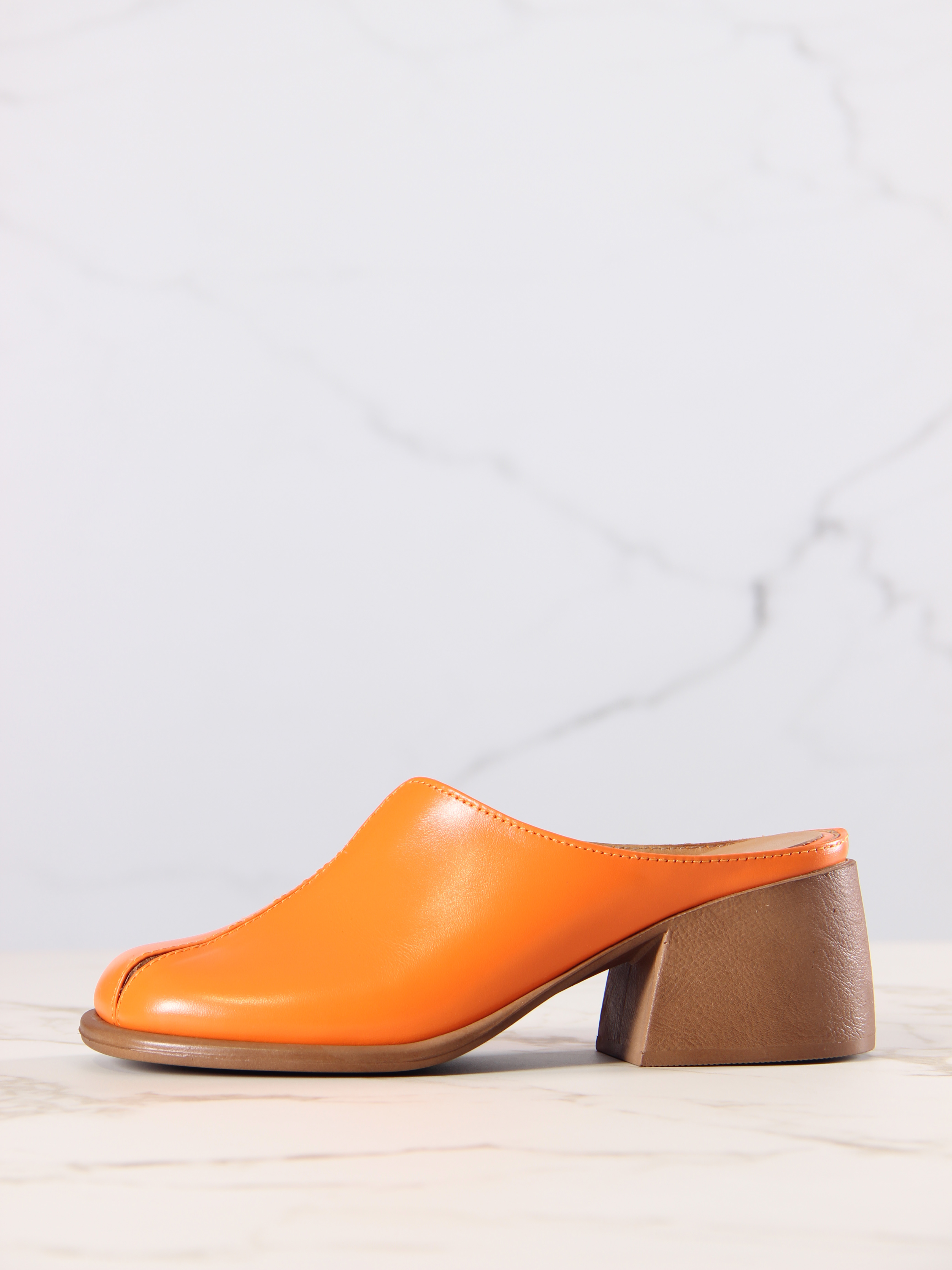 картинка Сабо ED'ART  5200.23663'br. Оранжевый+коричневый от интернет магазина