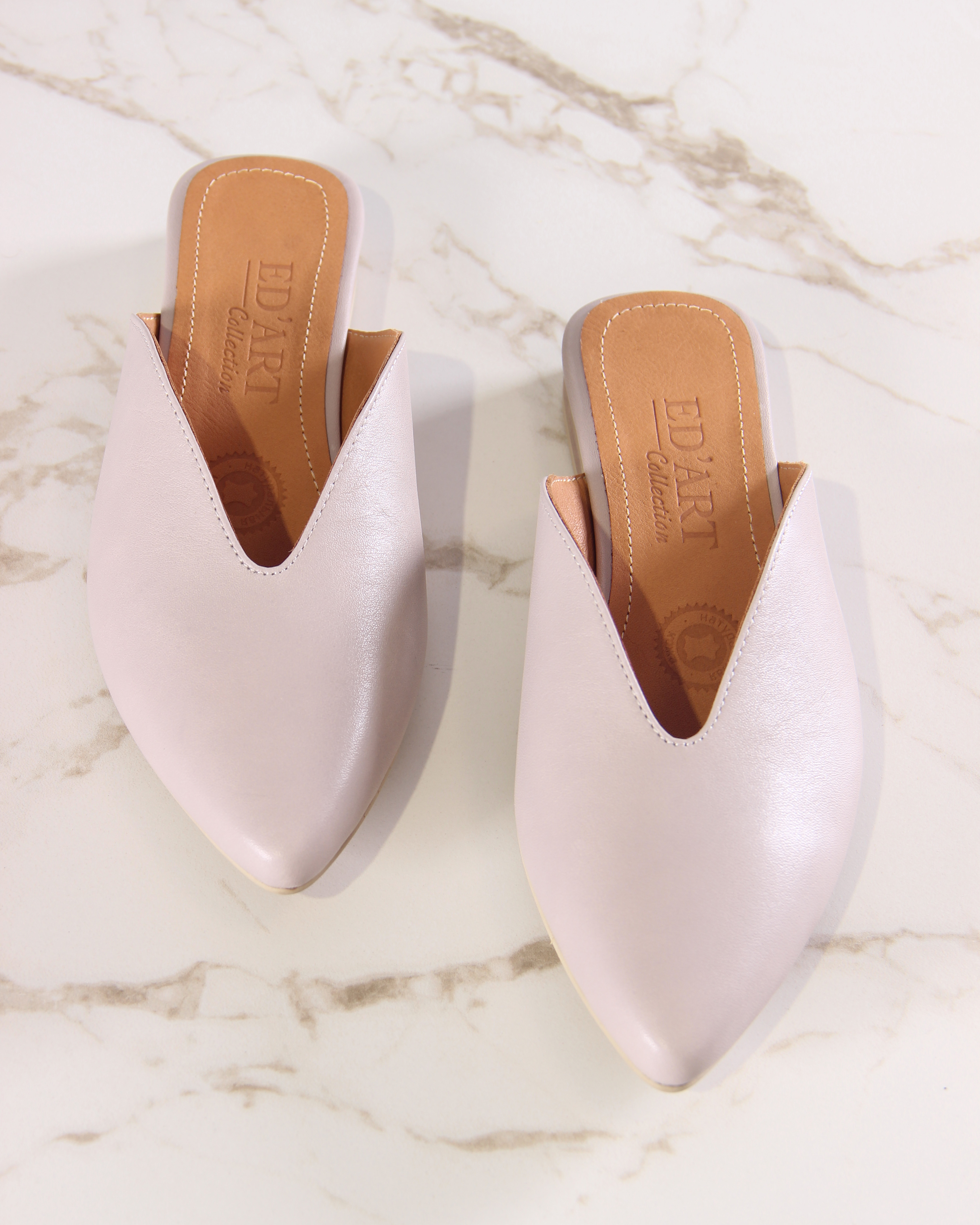 картинка Мюли ED'ART 1001.34104'be. Стар визон от интернет магазина