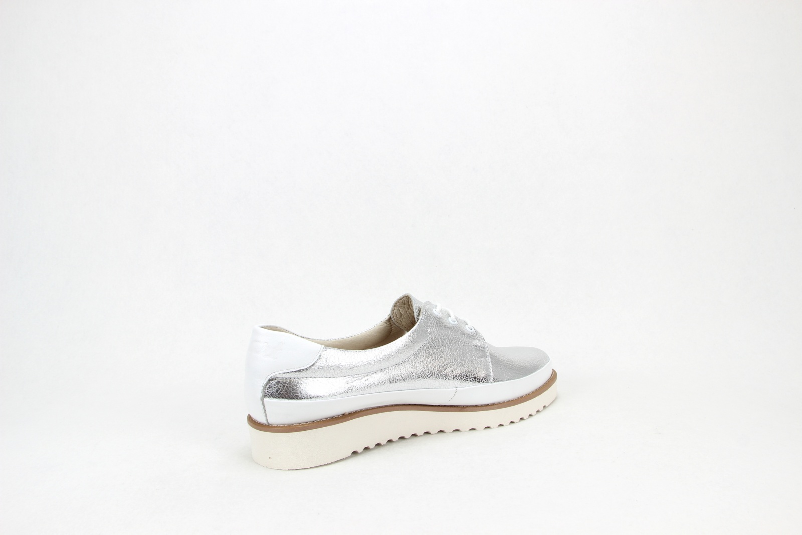 картинка Туфли полуботинки ED'ART 103.man'w.silver/white от интернет магазина