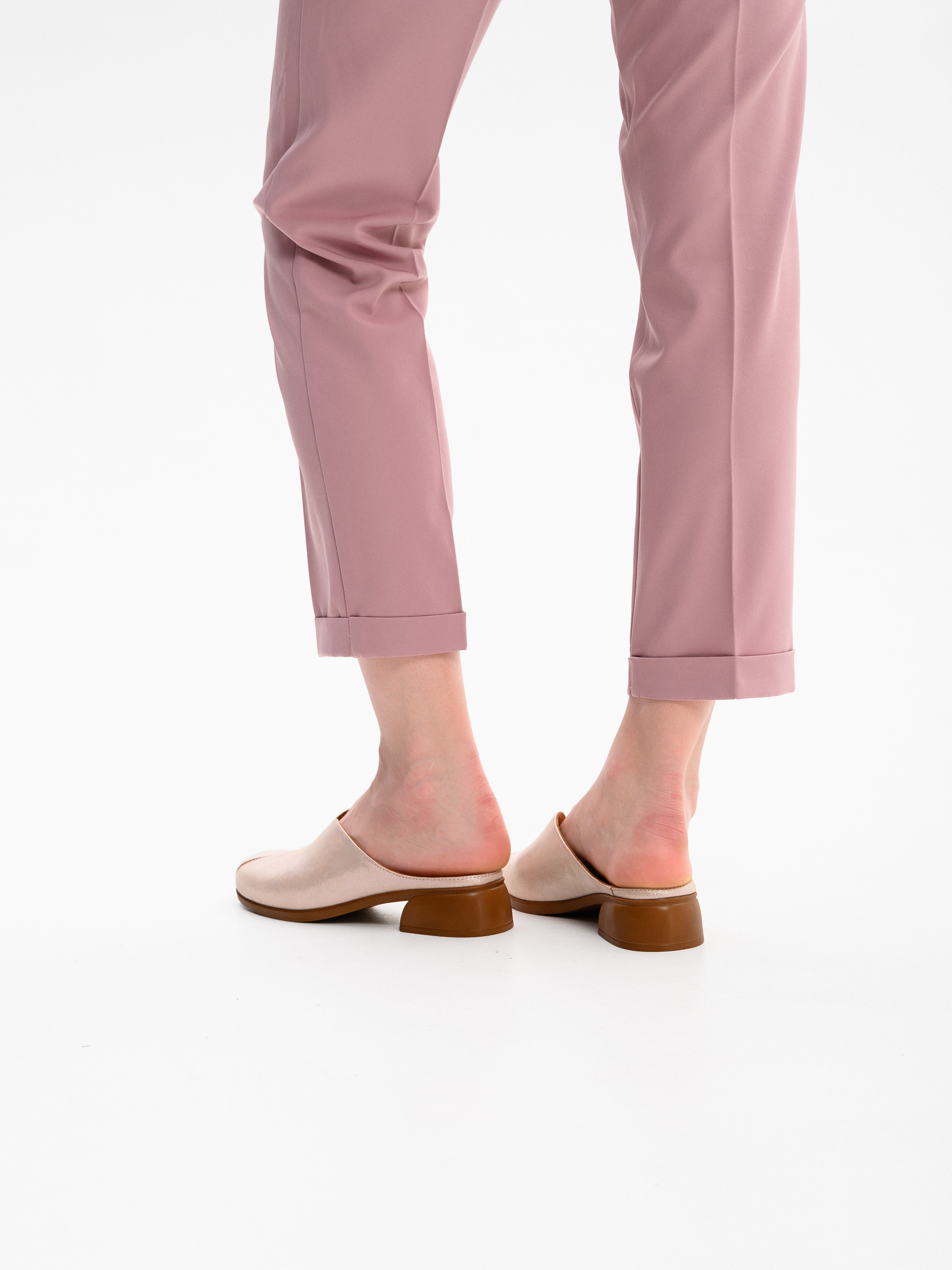 картинка Сабо ED'ART 3200.25294'br. Розовый ибица+коричневый от интернет магазина