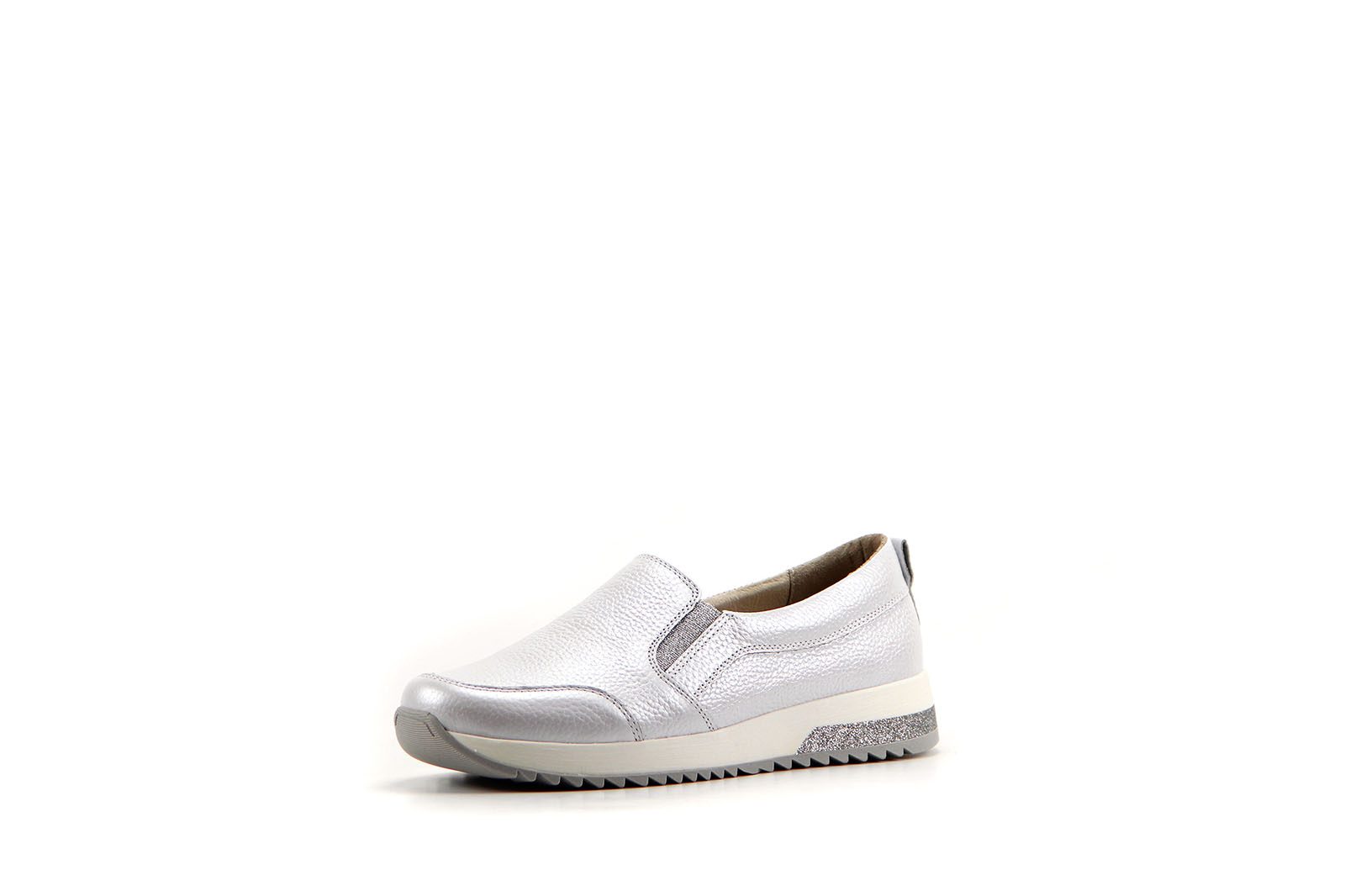картинка Слипоны ED'ART 152.omega2'silver.white.maxflot от интернет магазина