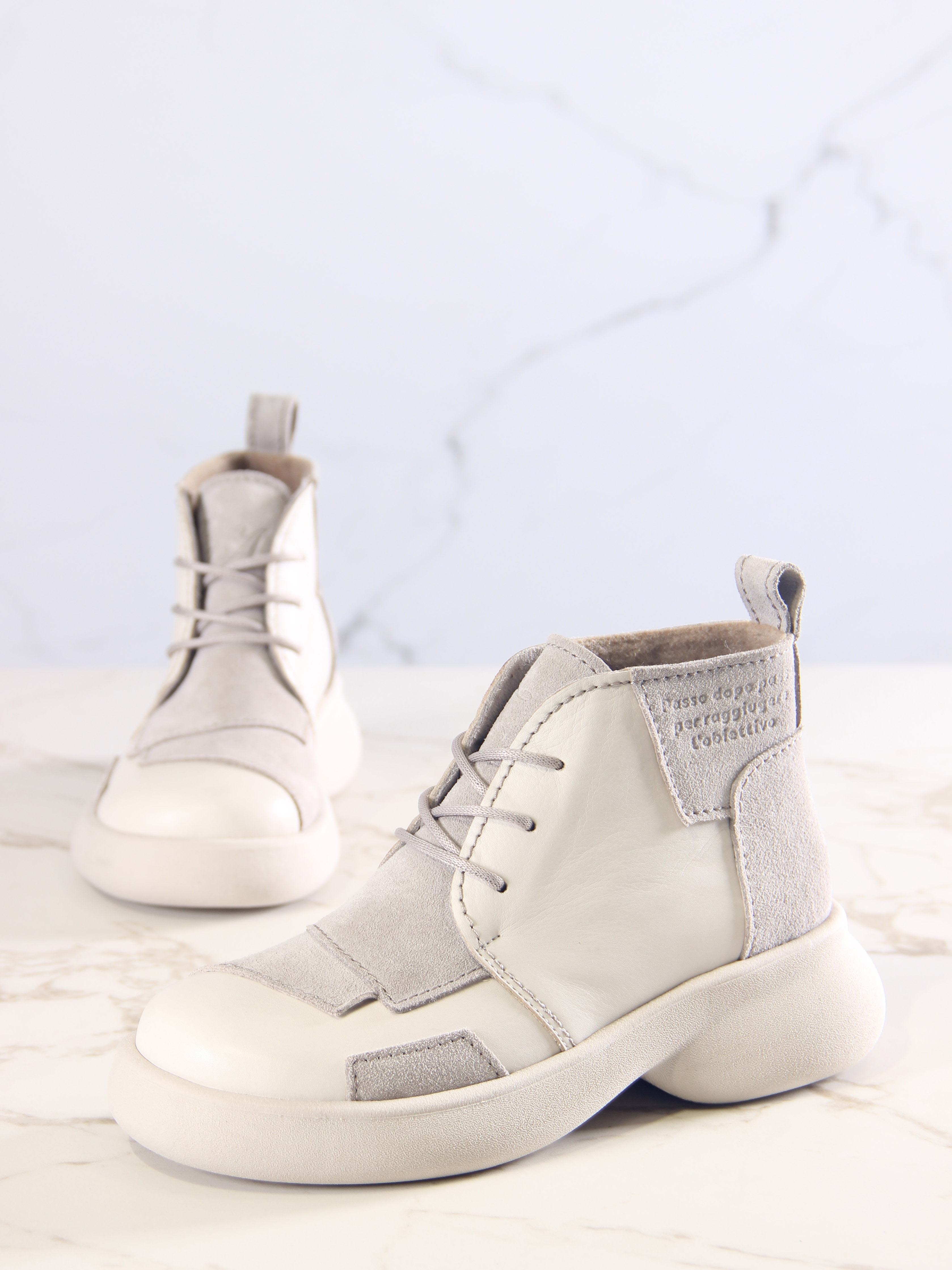 картинка Ботинки  ED'ART 305.927'be. Бежевый стар+каменная замша от интернет магазина