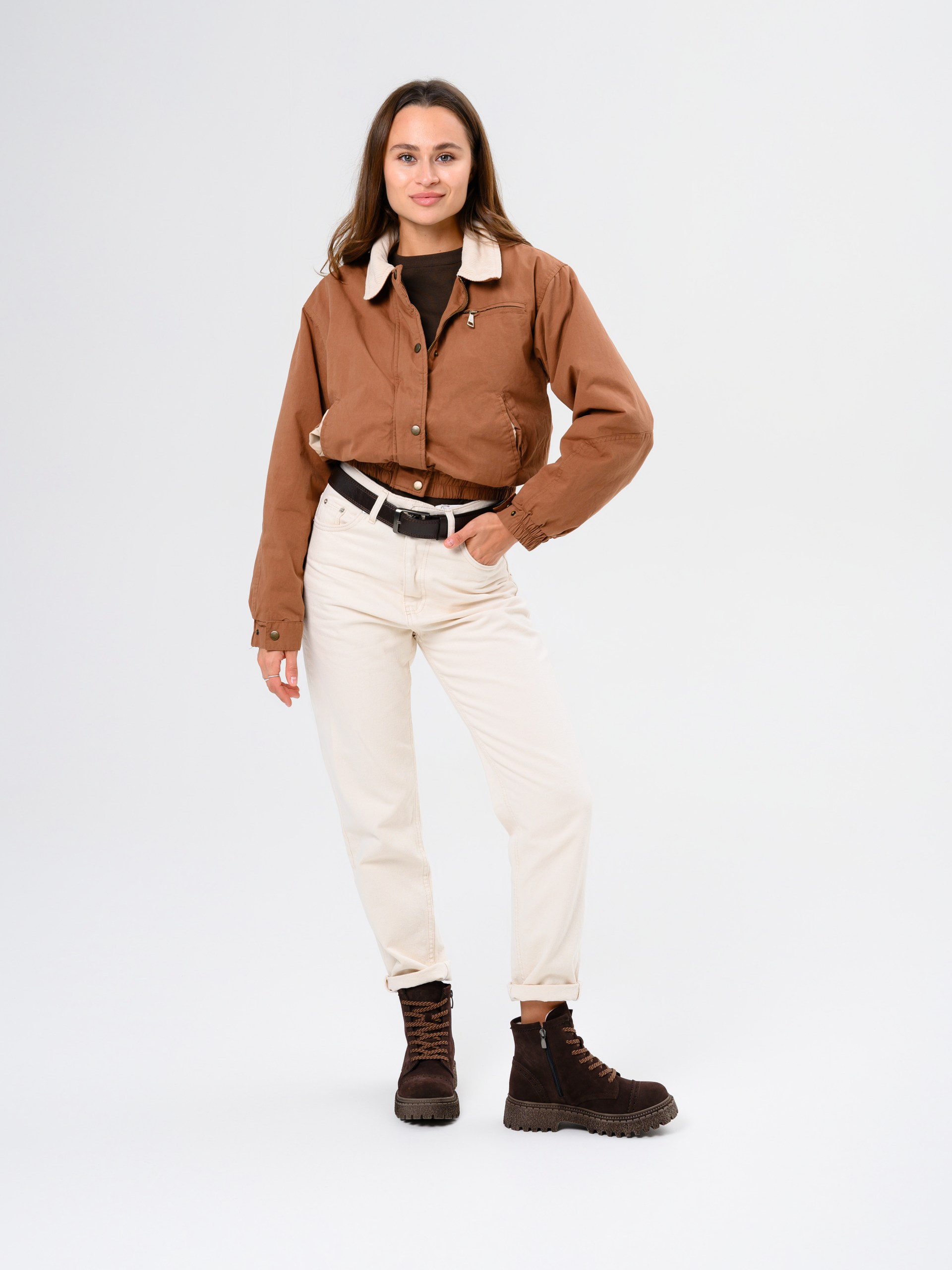 картинка Ботинки ED'ART 319.22511'br. Коричневый замша от интернет магазина