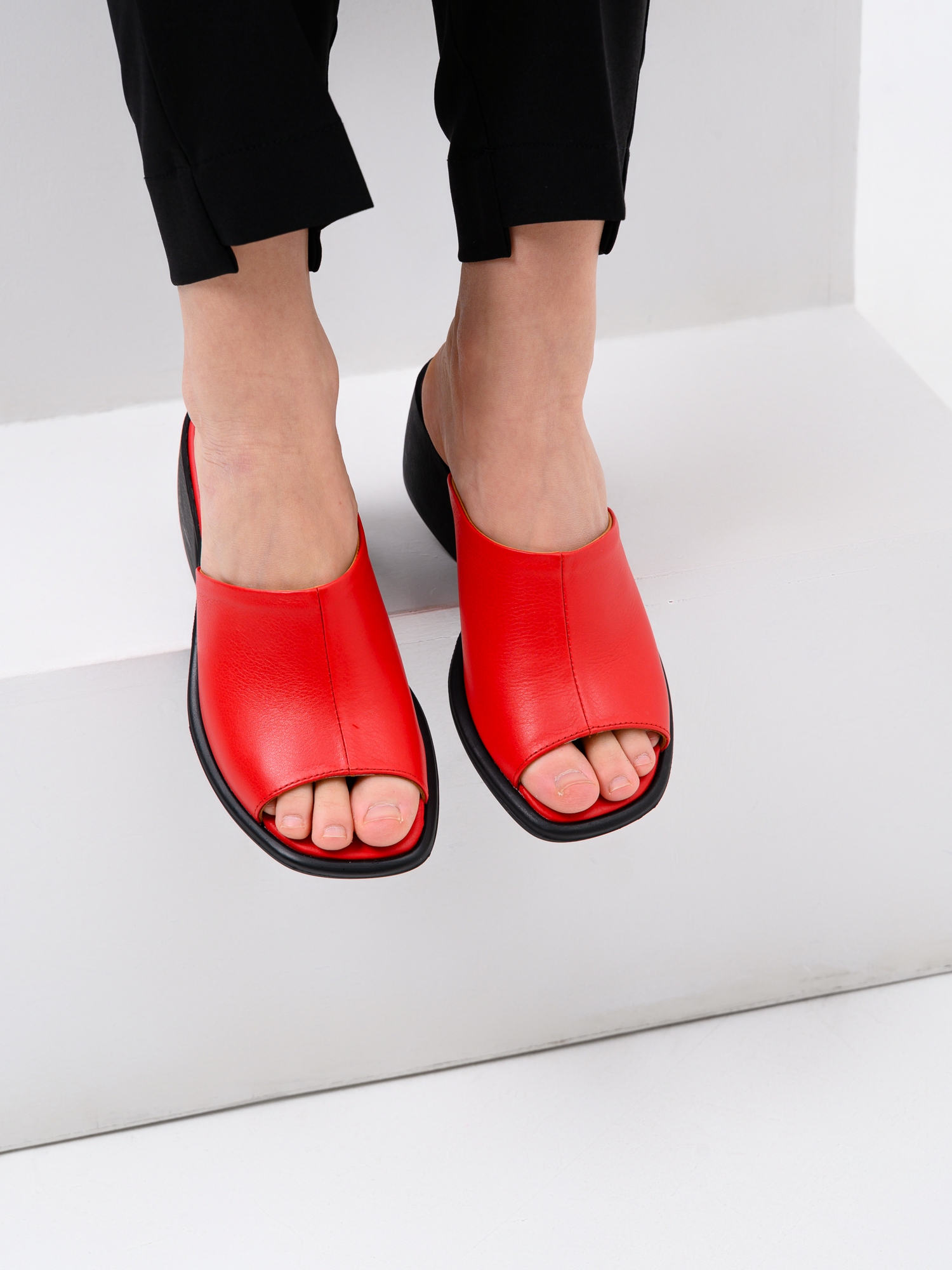 картинка Босоножки ED'ART 4012.23663'bl. Красный от интернет магазина