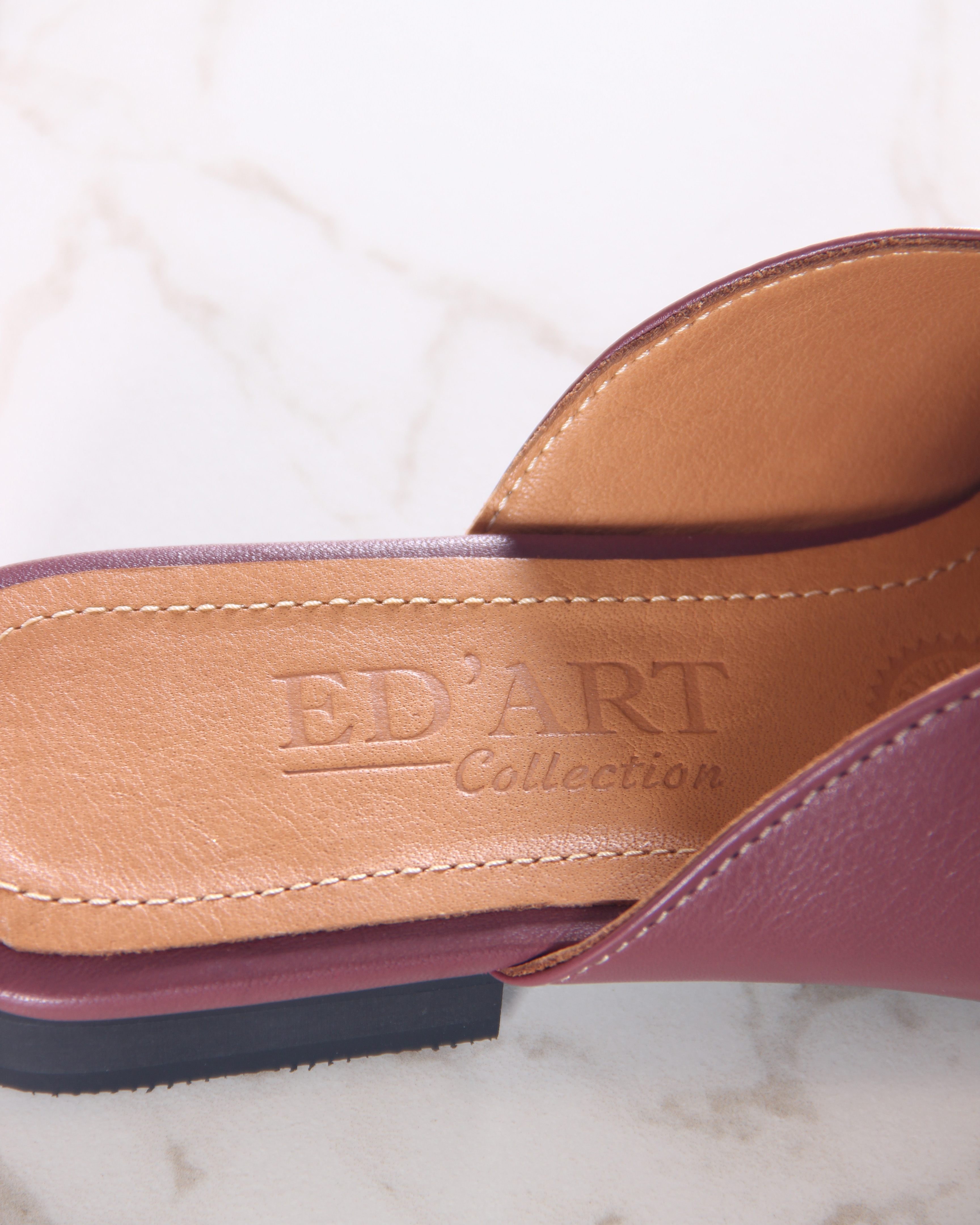 картинка Мюли ED'ART 1001.34104'bl. Гнилая вишня от интернет магазина