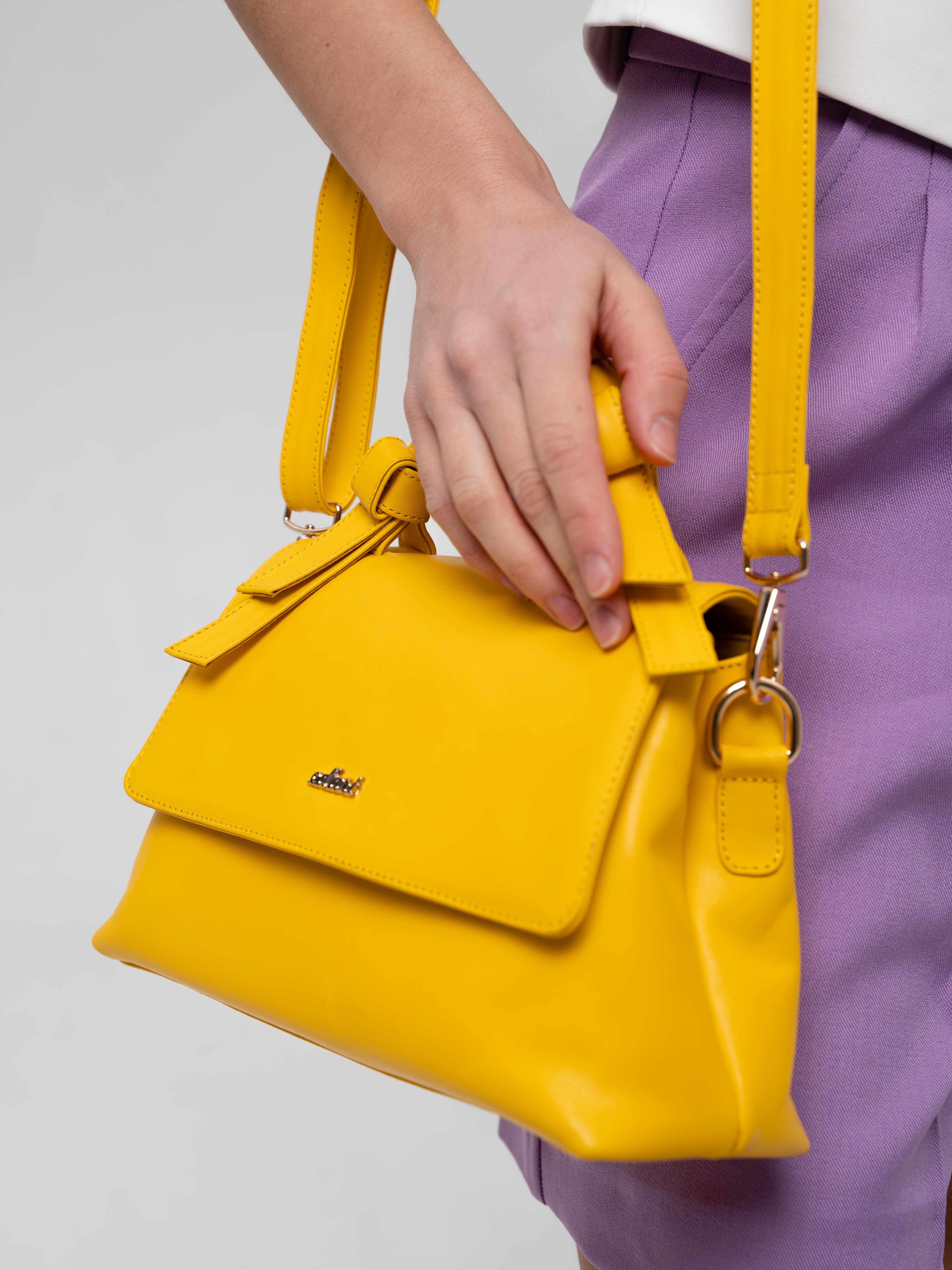 картинка Сумка-клатч ED'ART s06.желтый от интернет магазина