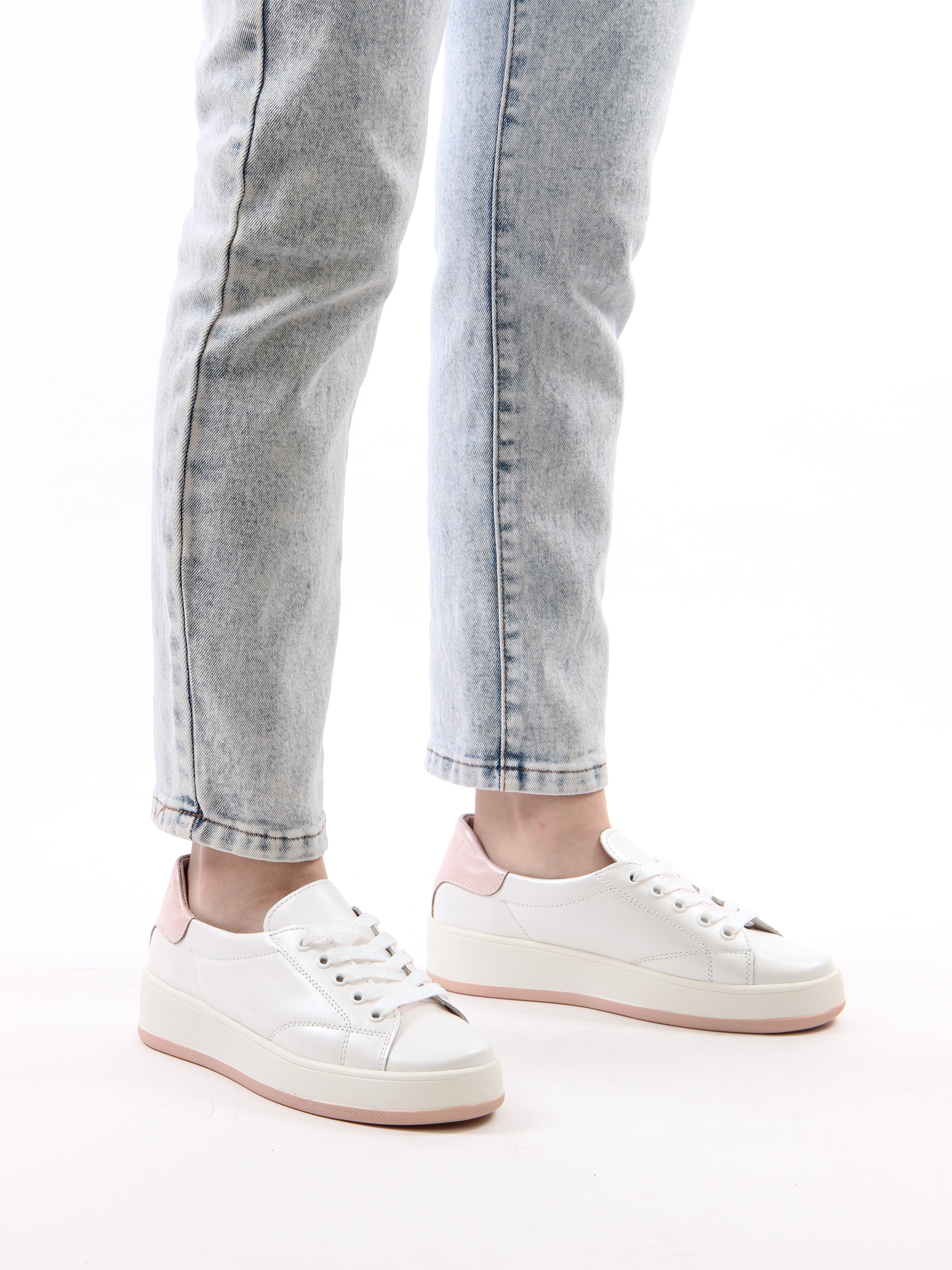 картинка Кеды ED'ART 131.143. Белый-розовый R от интернет магазина