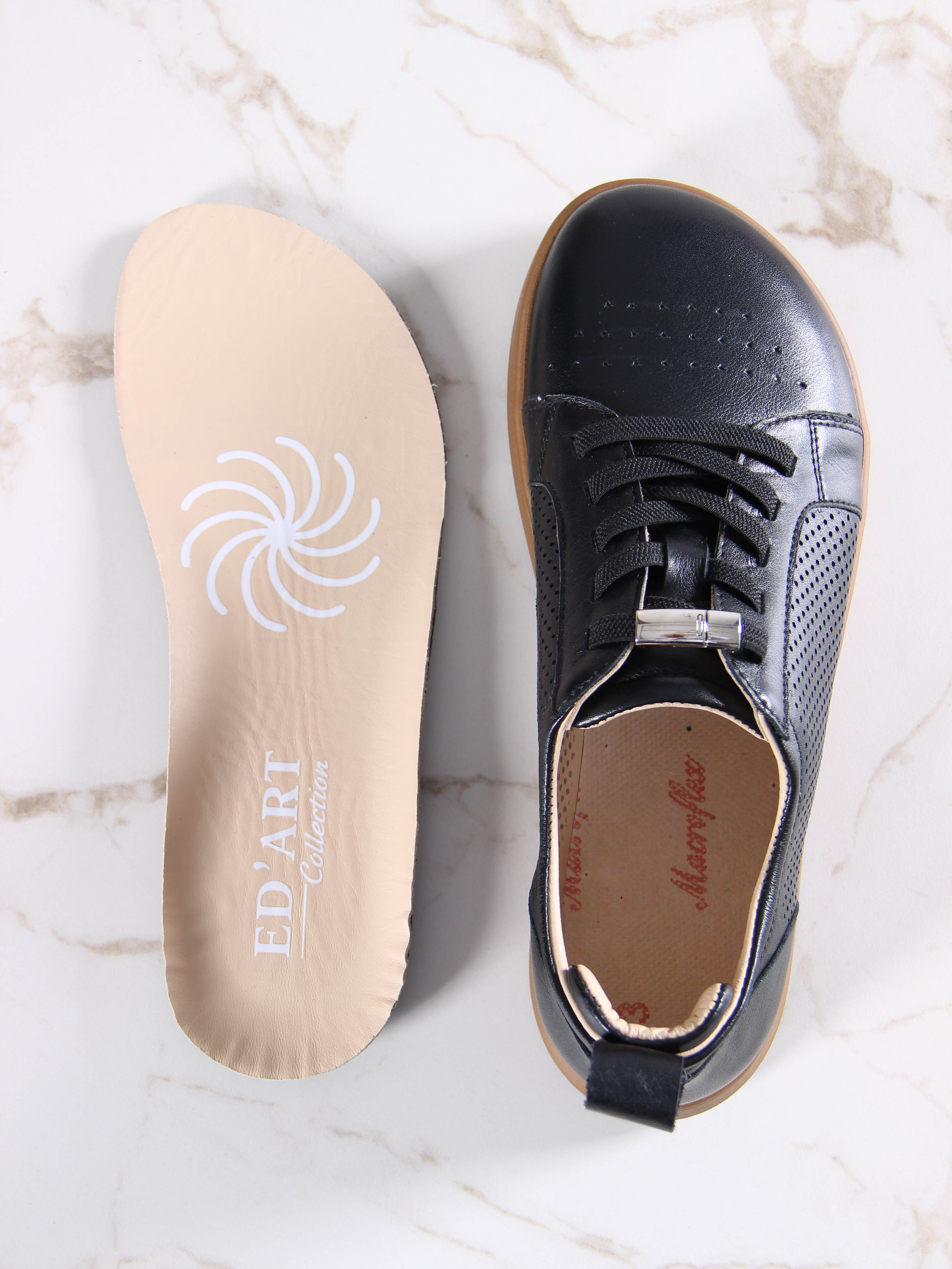 картинка Кеды босоногие ED'ART 164.Р.асти'br.Черный стар от интернет магазина