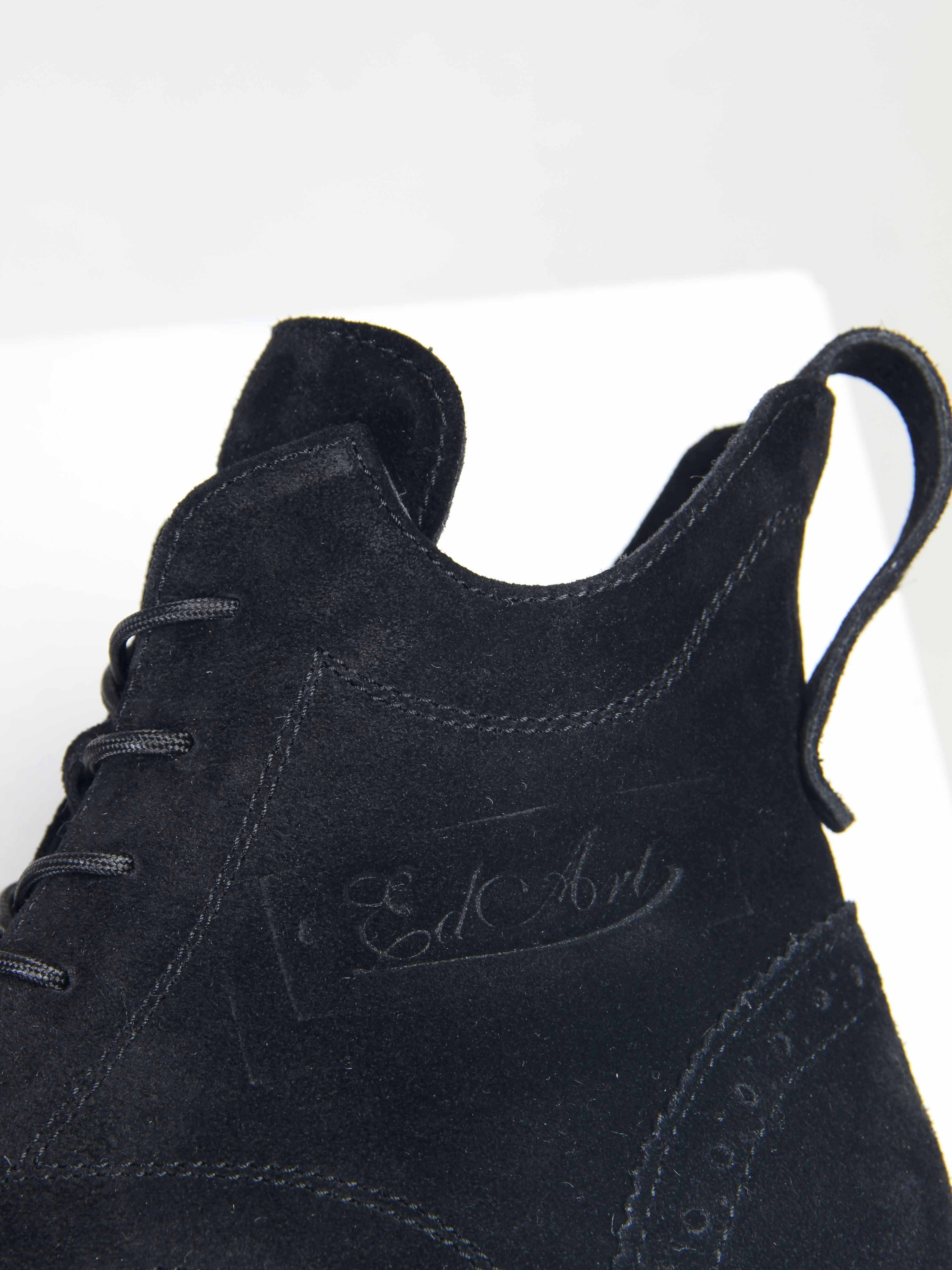 картинка Ботинки ED'ART 338.1541'be. черный замша от интернет магазина