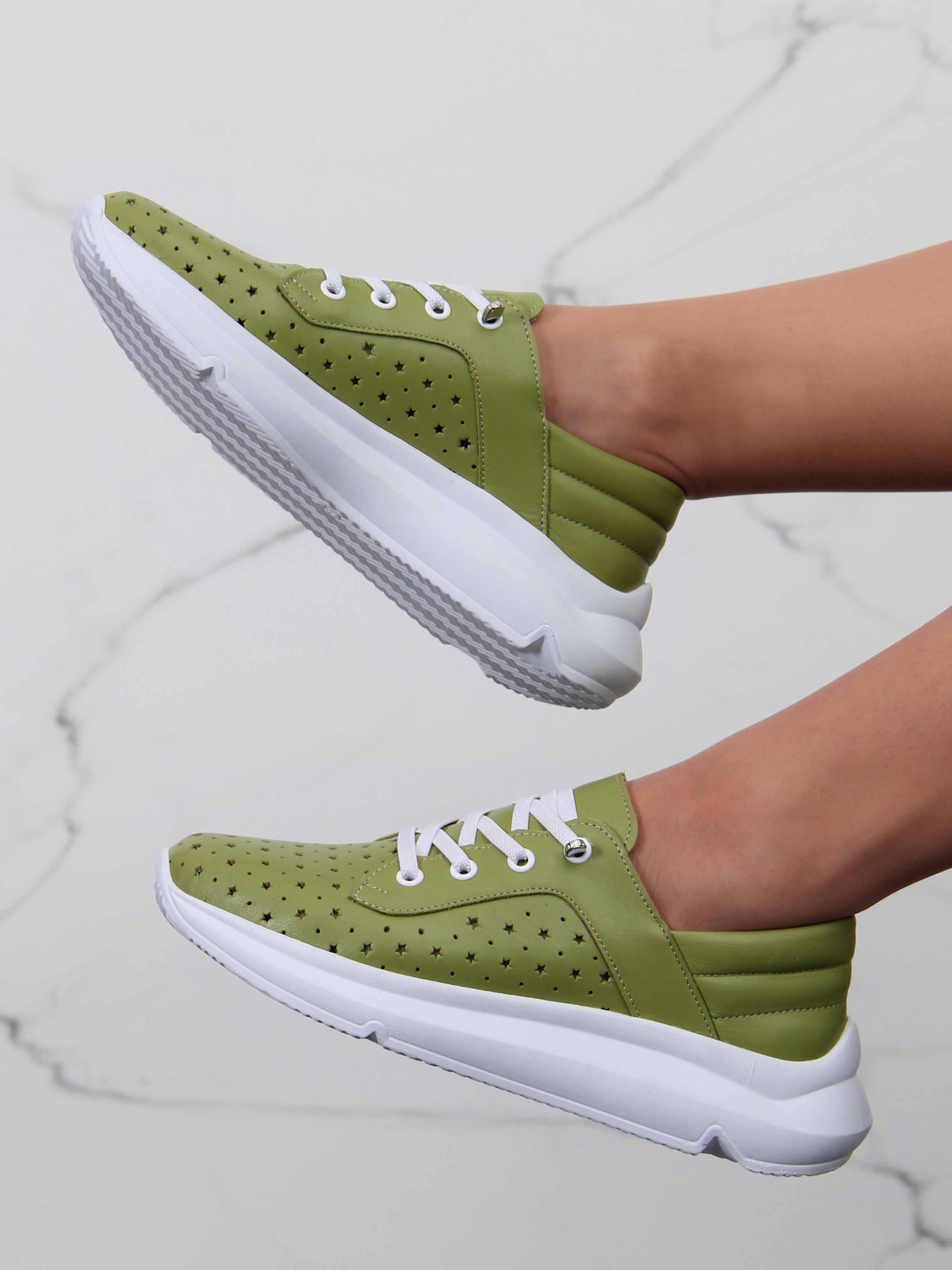 картинка Кроссовки ED'ART 168.236143w. Авокадо R от интернет магазина