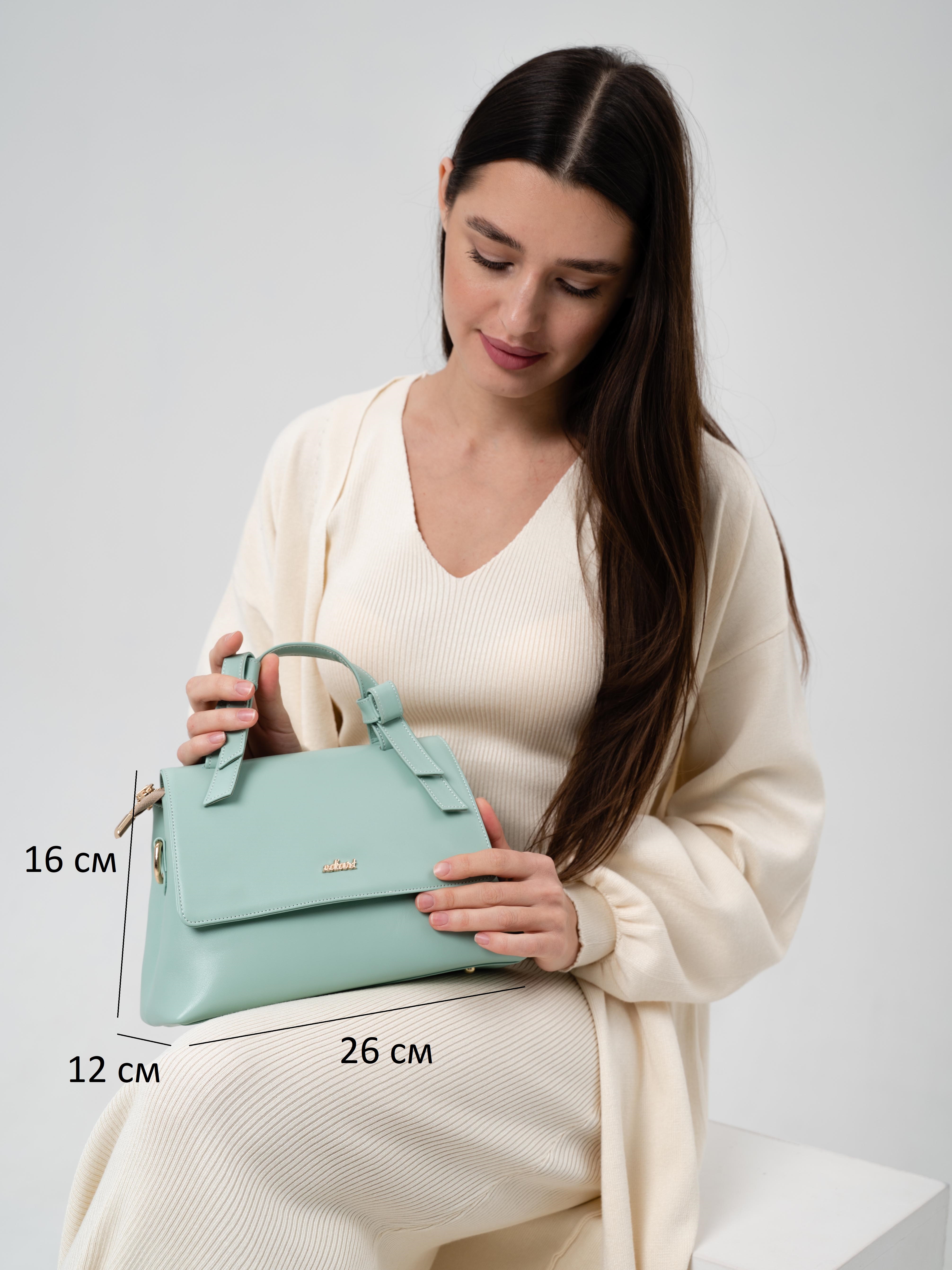 картинка Сумка-клатч ED'ART s06.мята от интернет магазина