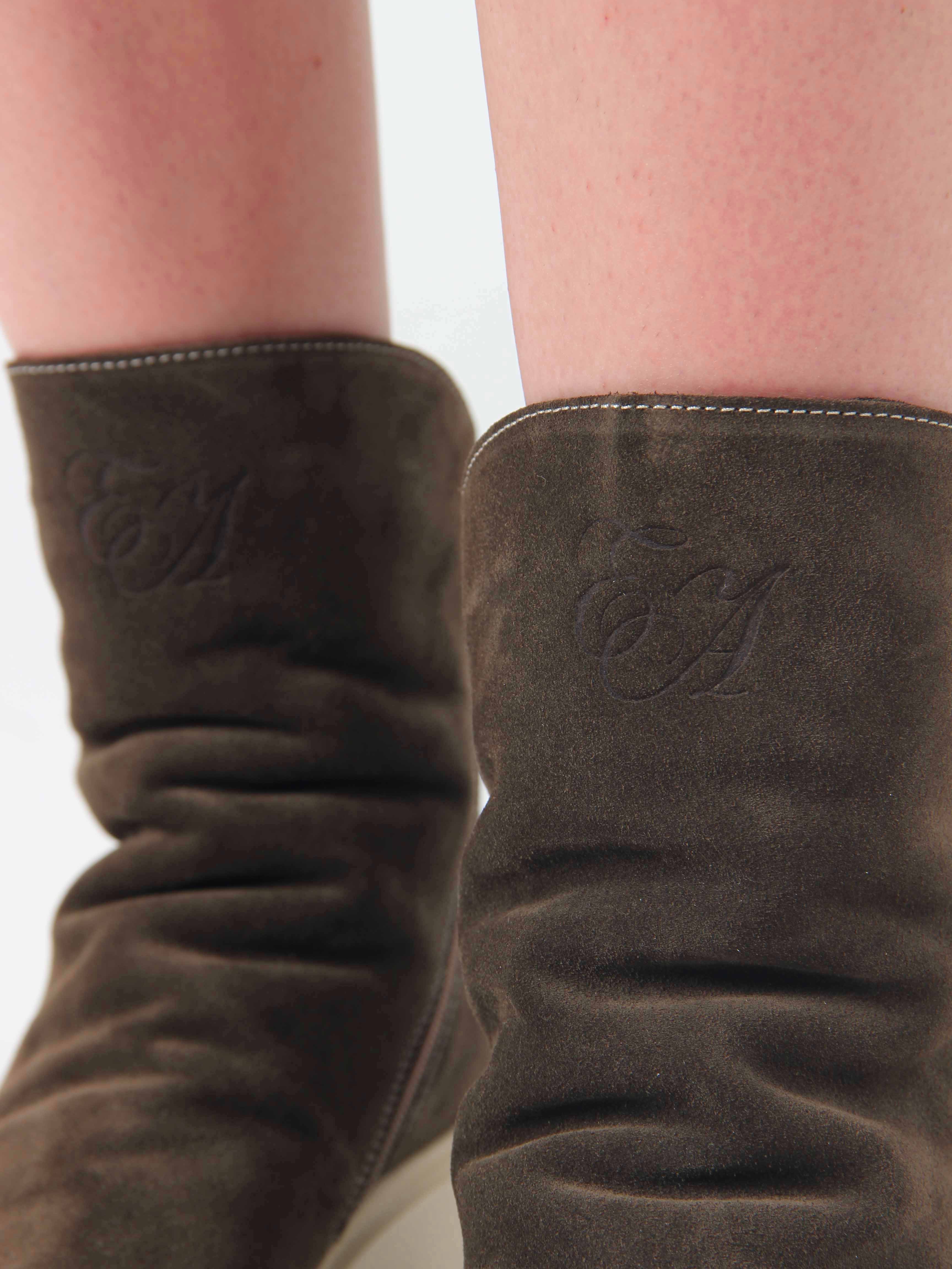 картинка Ботинки ED'ART 233.2094'be. хаки от интернет магазина