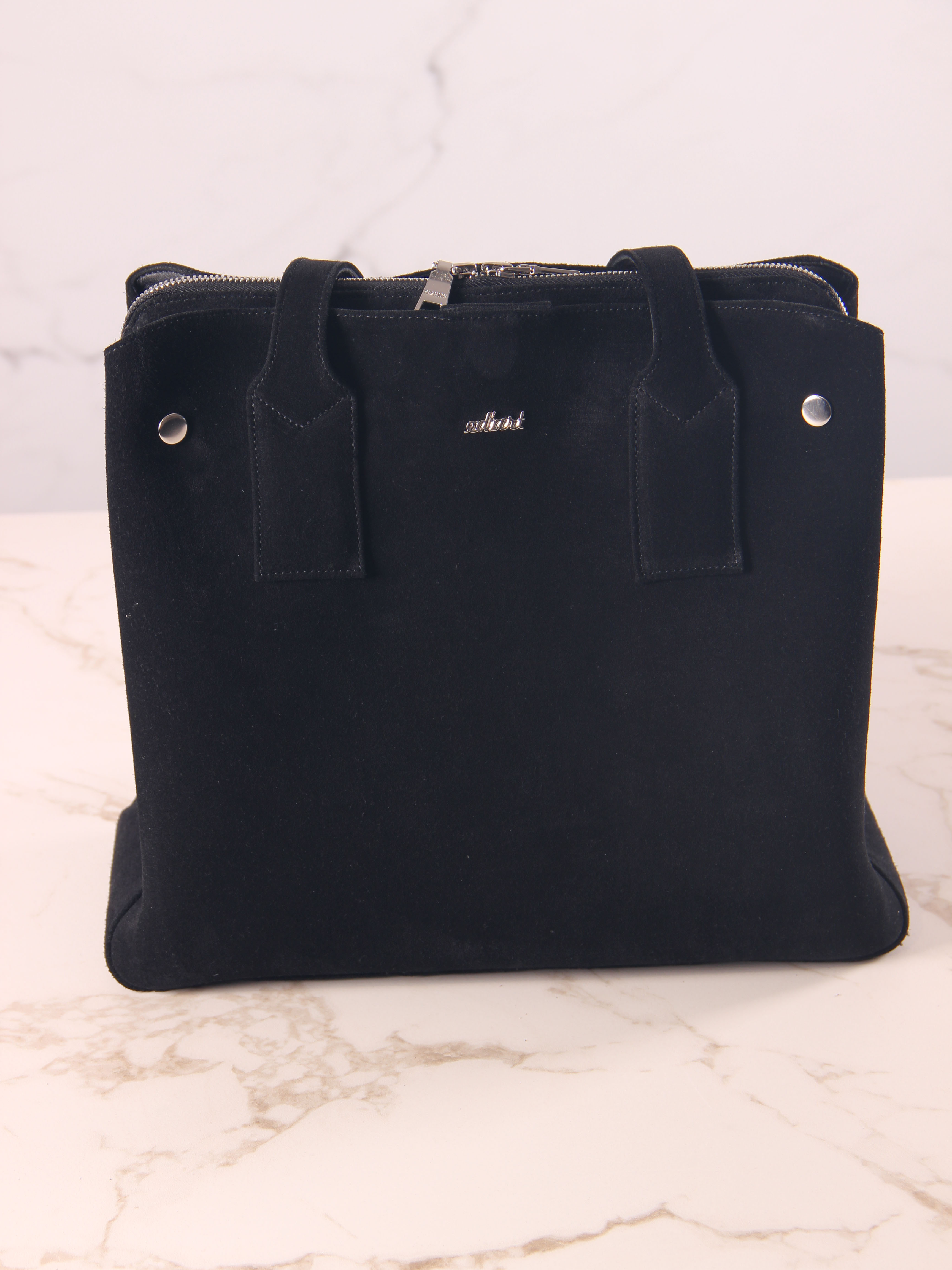 картинка Сумка ED`ART S05.черная замша от интернет магазина