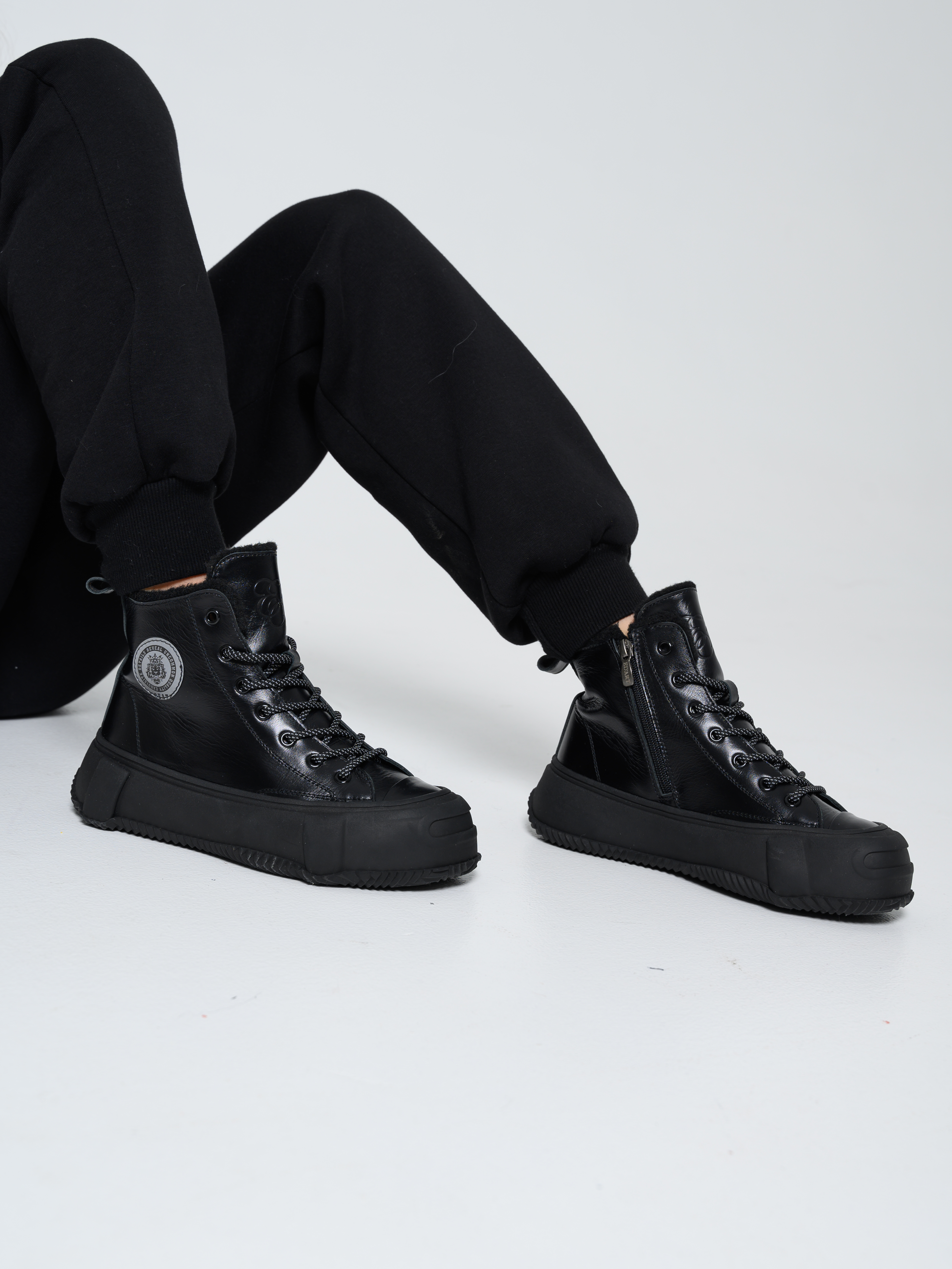 картинка Ботинки ED'ART 217.PODYUM151'bl. черный от интернет магазина