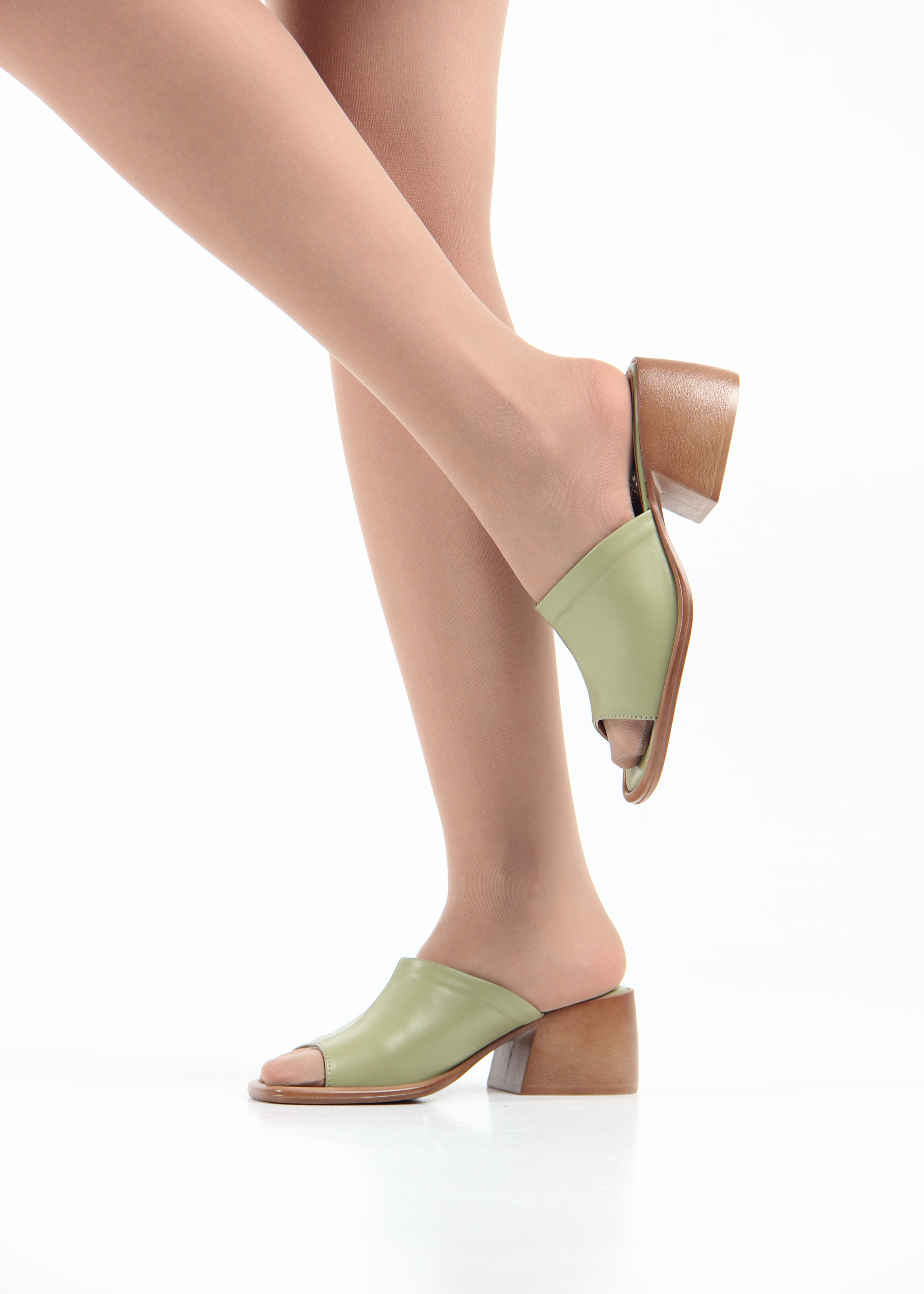 картинка Сабо ED'ART 4012.23663'be. Оливо-орех от интернет магазина